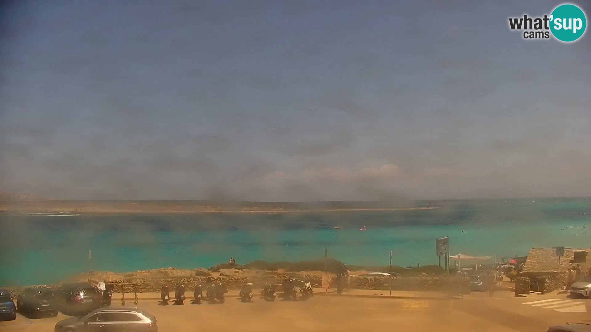Stintino Cámara web en vivo Playa de La Pelosa – Cerdeña – Italia
