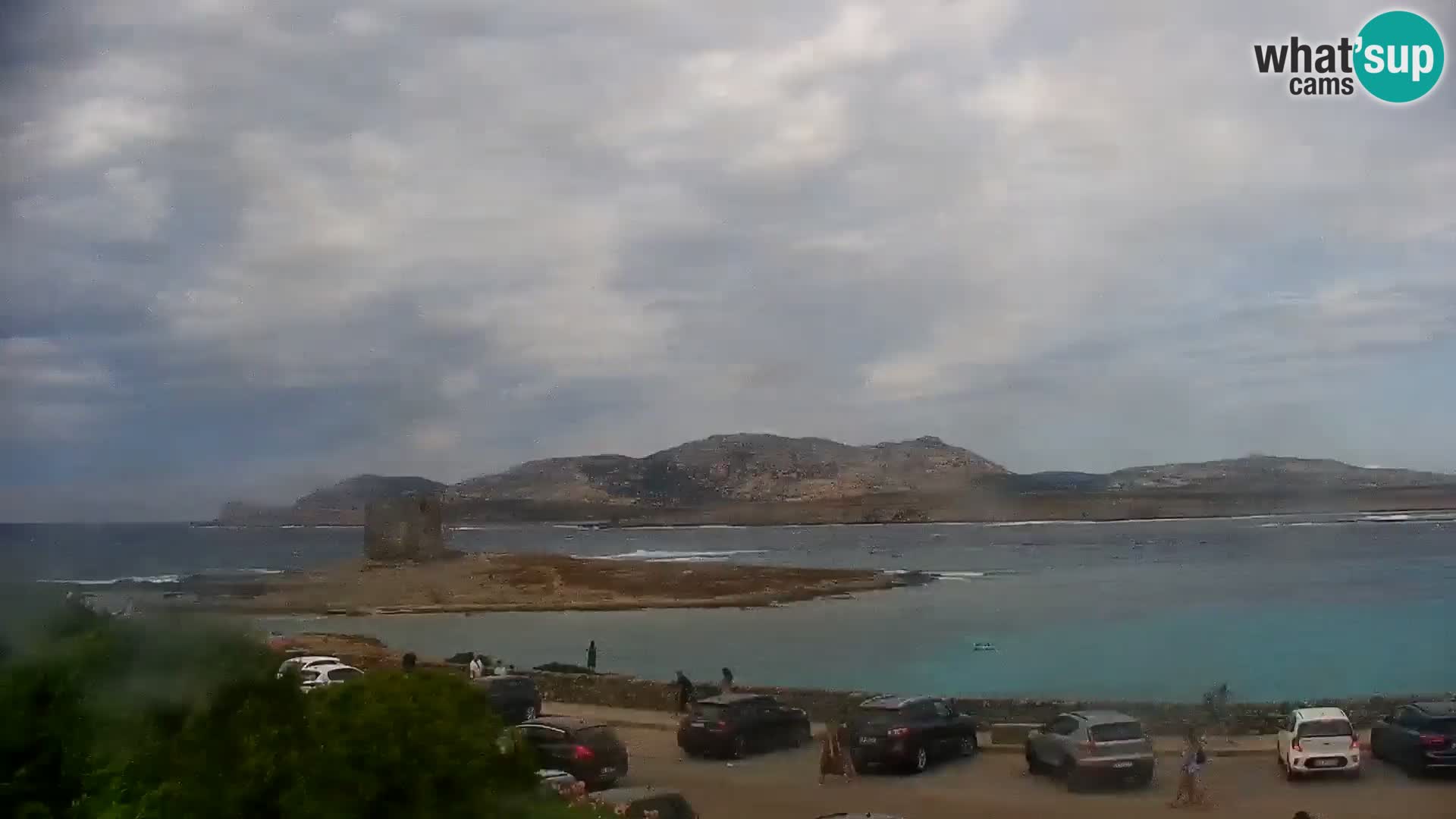 Capo Falcone livecam Stintino – La Pelosa Strand
