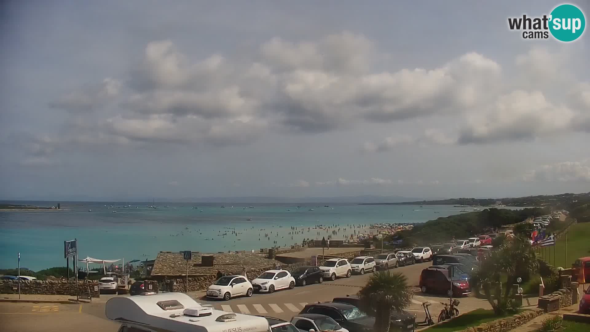 Stintino Live Webcam La Pelosa Strand – Sardinien – Italien