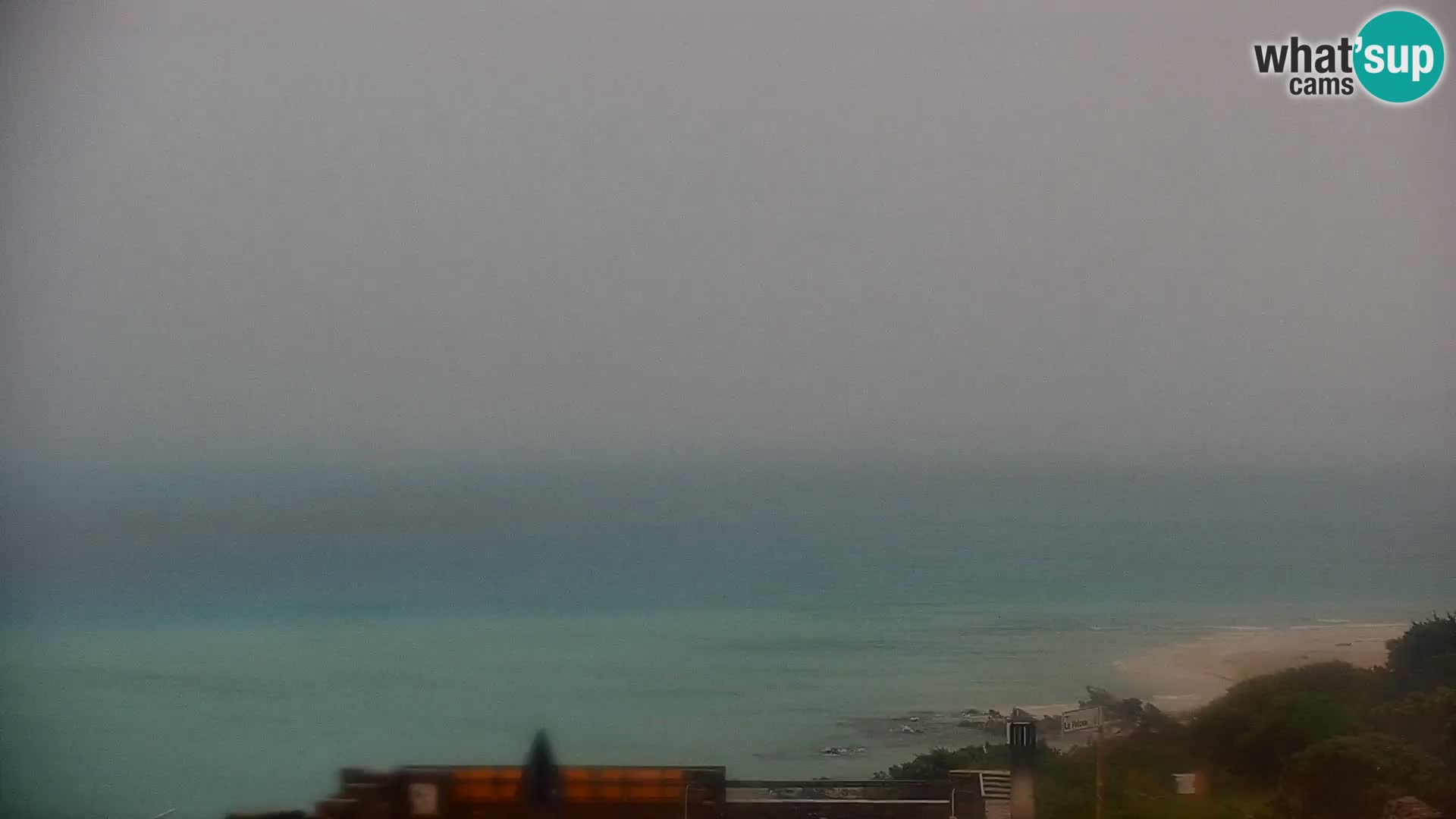 Stintino Spletna kamera v živo Plaža La Pelosa – Sardinija – Italija