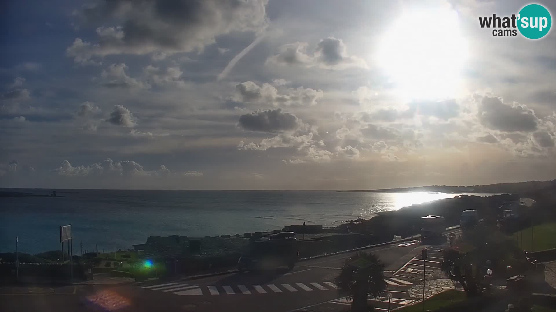 Stintino Live webcam La Pelosa beach – Sardinia – Italy