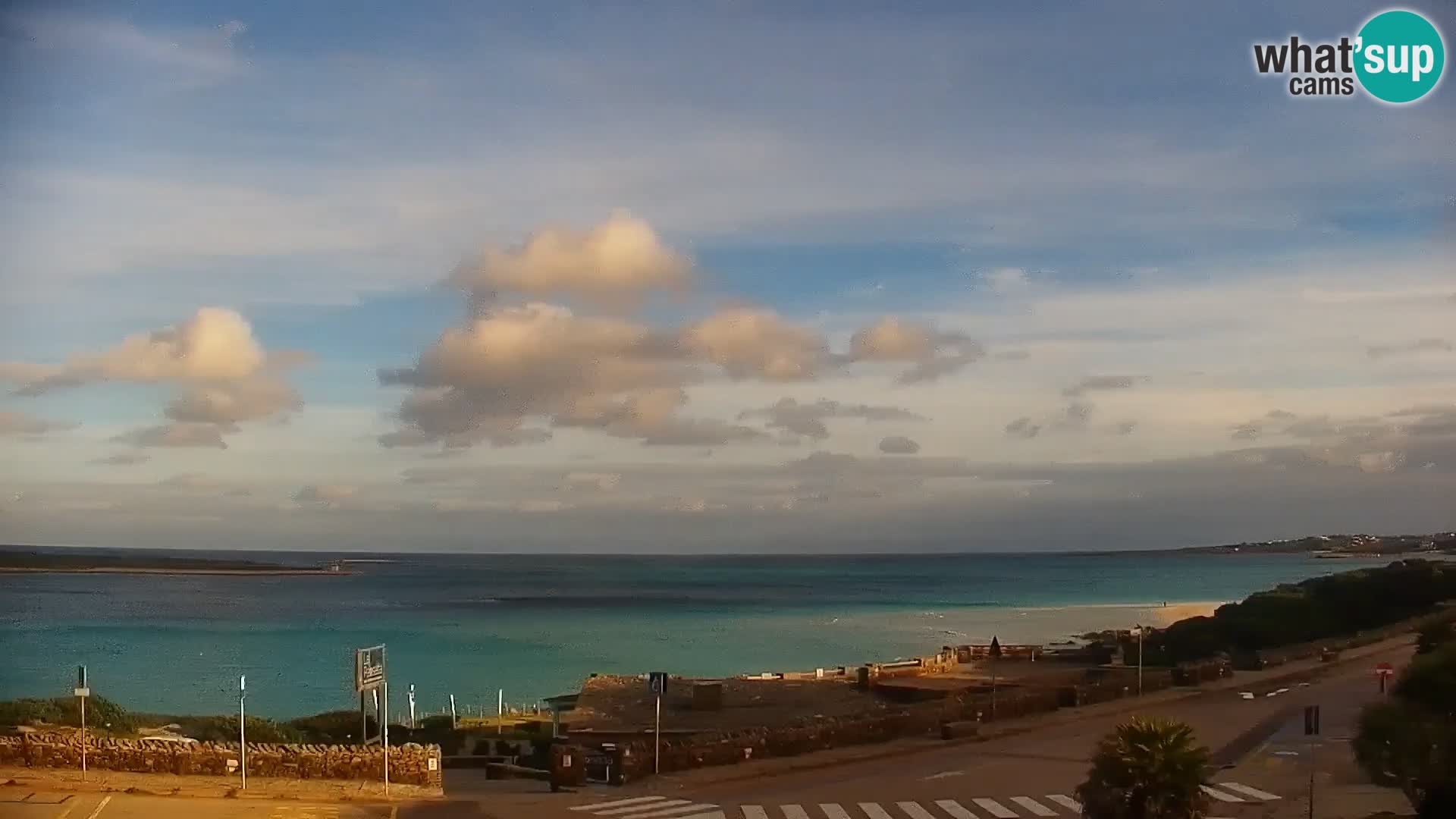 Stintino Webcam en direct Plage de La Pelosa – Sardaigne – Italie