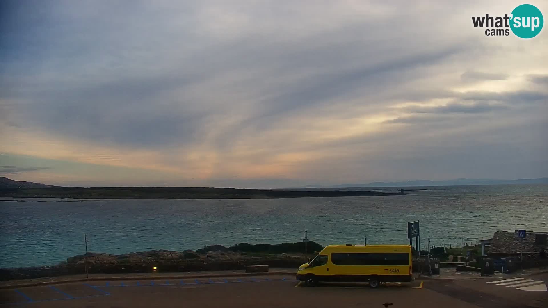 Stintino Cámara web en vivo Playa de La Pelosa – Cerdeña – Italia