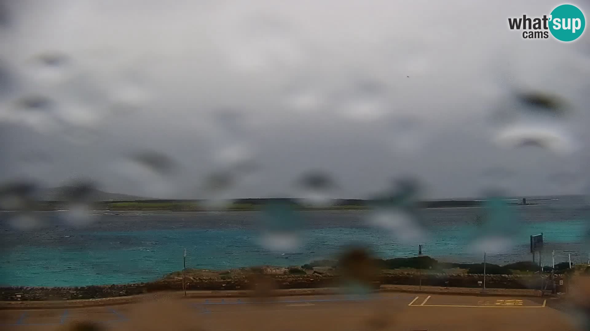 Stintino Spletna kamera v živo Plaža La Pelosa – Sardinija – Italija