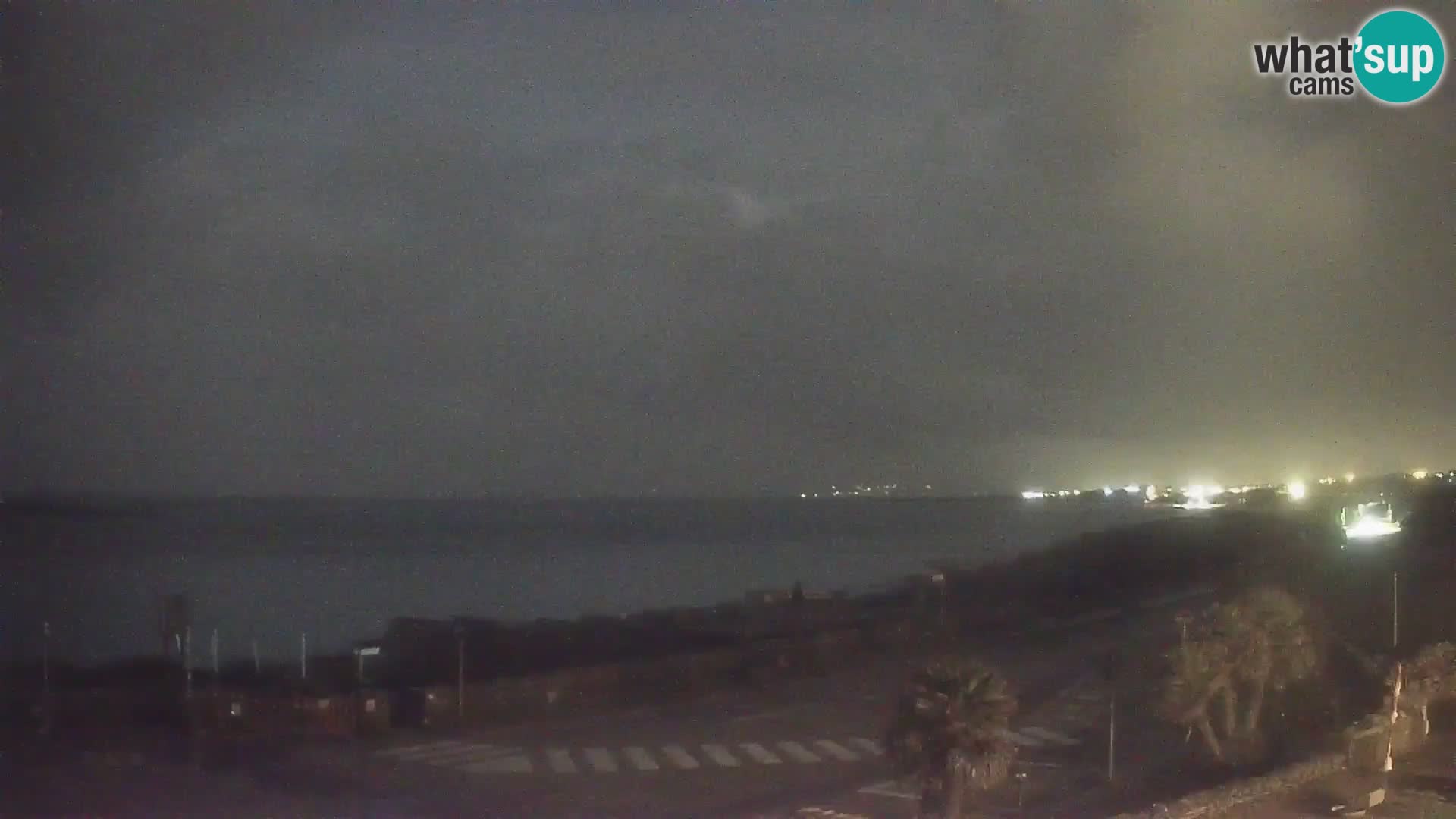 Stintino Spletna kamera v živo Plaža La Pelosa – Sardinija – Italija