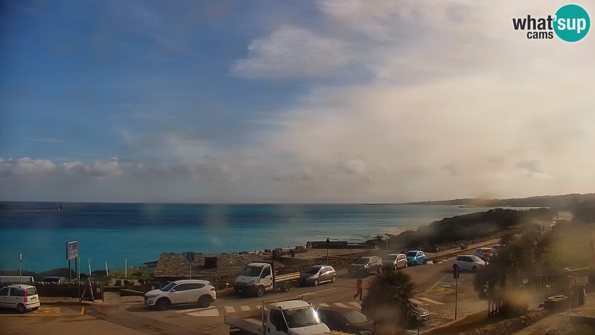 Stintino Webcam en direct Plage de La Pelosa – Sardaigne – Italie