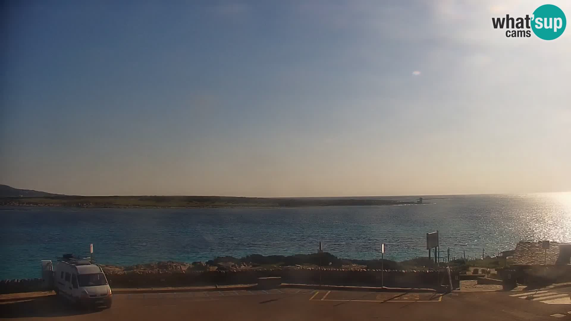 Stintino Live webcam La Pelosa beach – Sardinia – Italy
