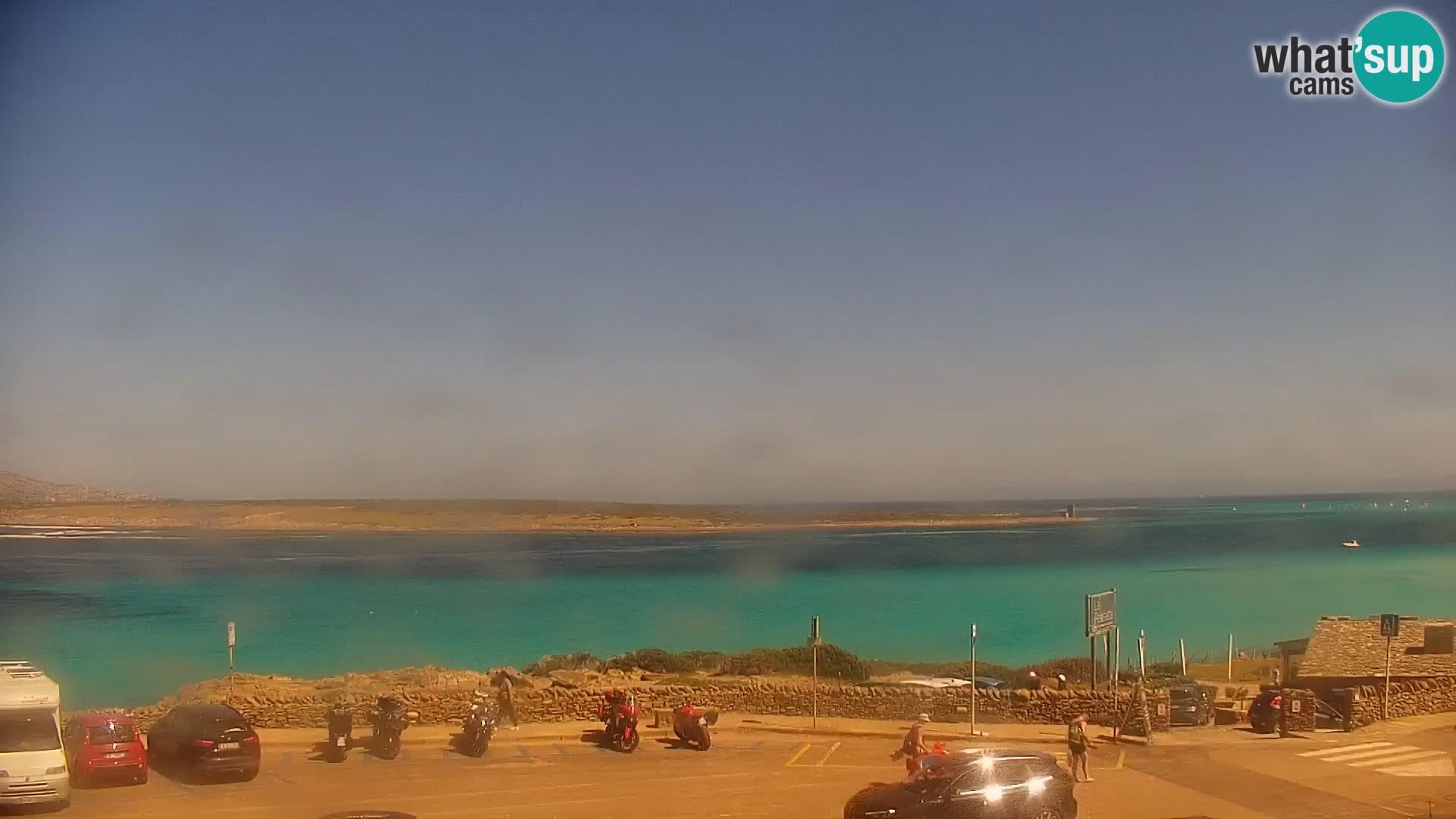 Stintino Webcam en direct Plage de La Pelosa – Sardaigne – Italie
