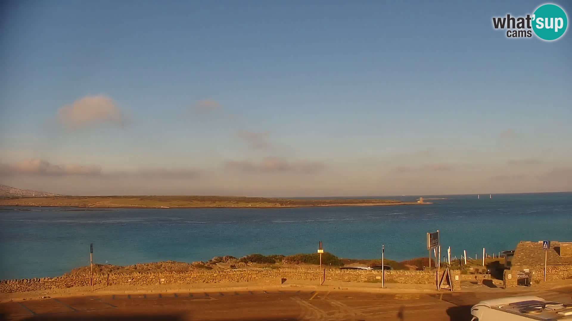 Stintino Live webcam Spiaggia La Pelosa – Sardegna