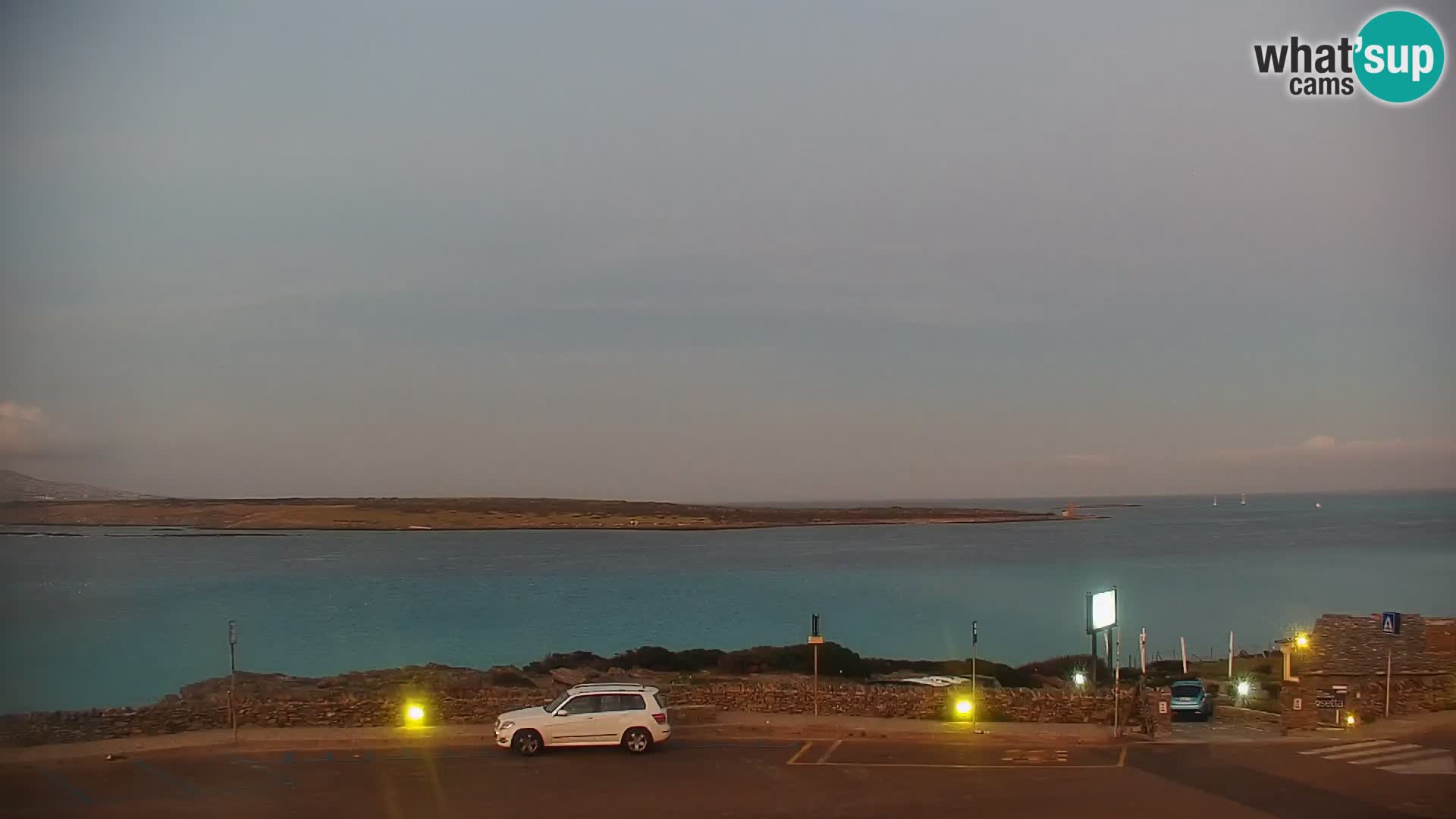 Stintino Web kamera uživo plaža La Pelosa – Sardinija – Italija