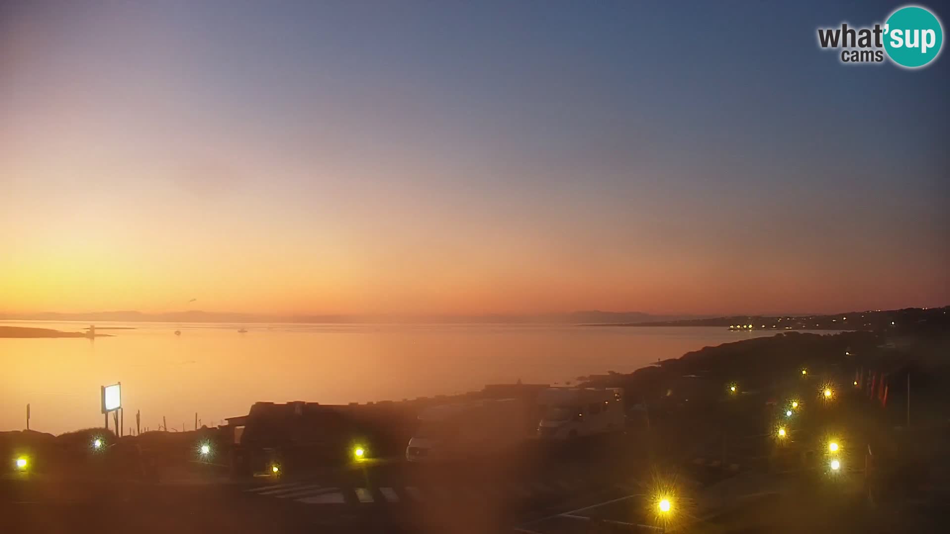 Capo Falcone spletna kamera Stintino – Plaža La Pelosa