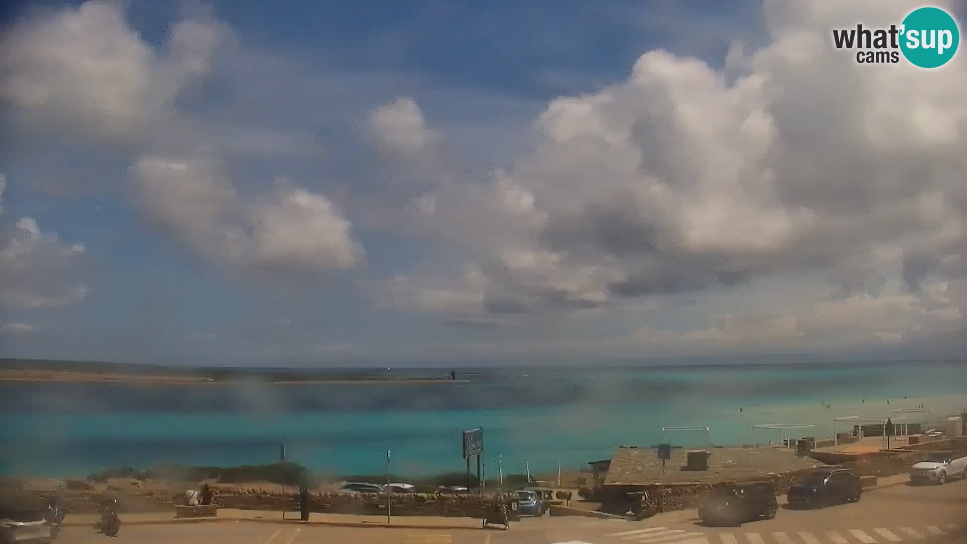 Stintino Web kamera uživo plaža La Pelosa – Sardinija – Italija