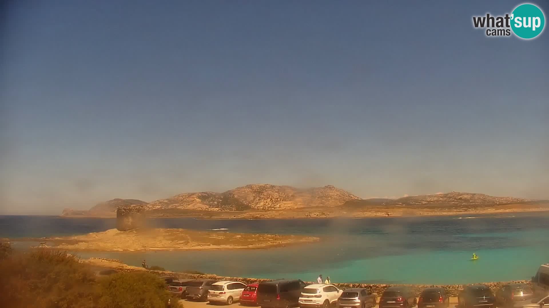 Stintino Webcam en direct Plage de La Pelosa – Sardaigne – Italie