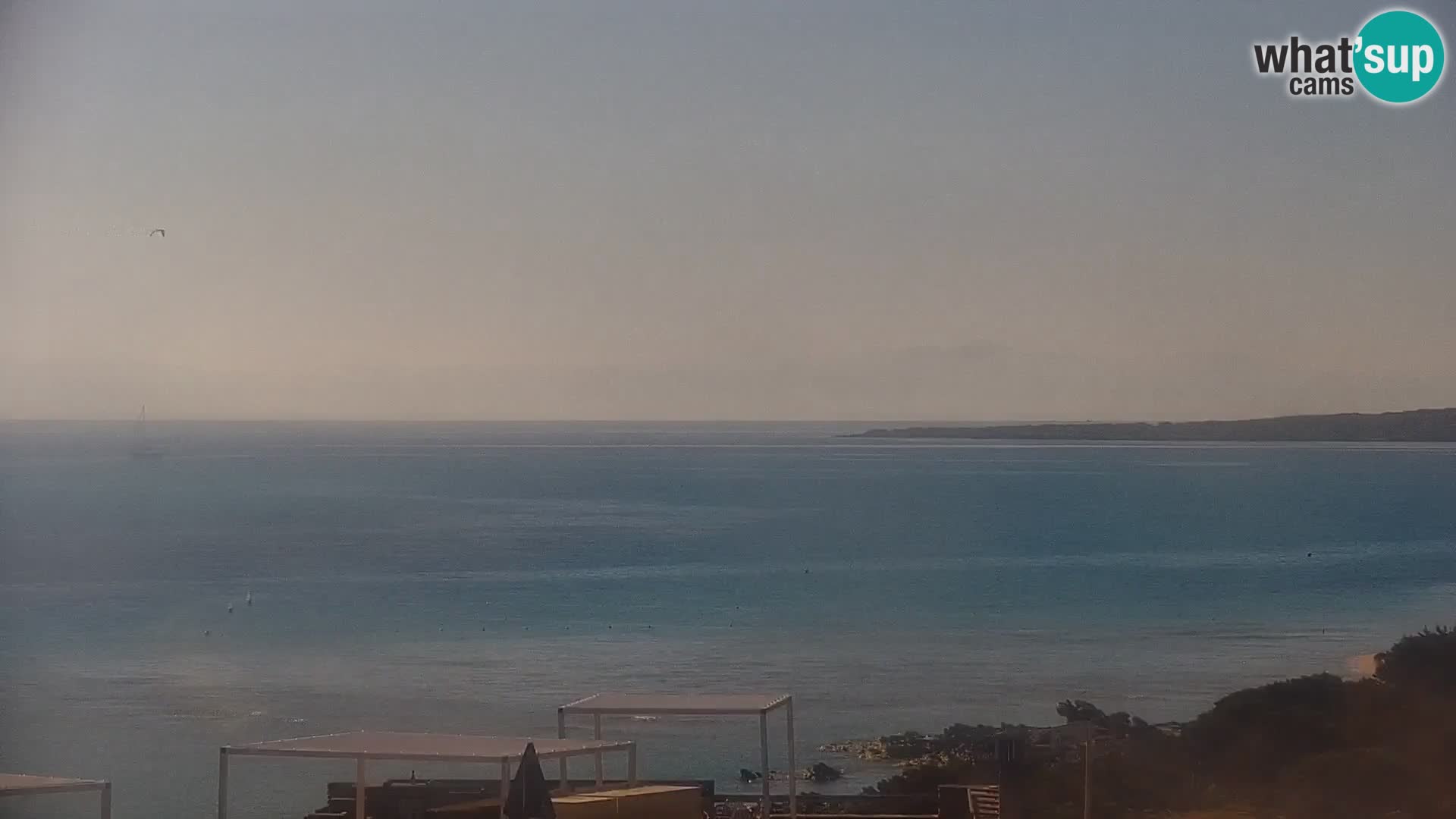 Stintino Web kamera uživo plaža La Pelosa – Sardinija – Italija