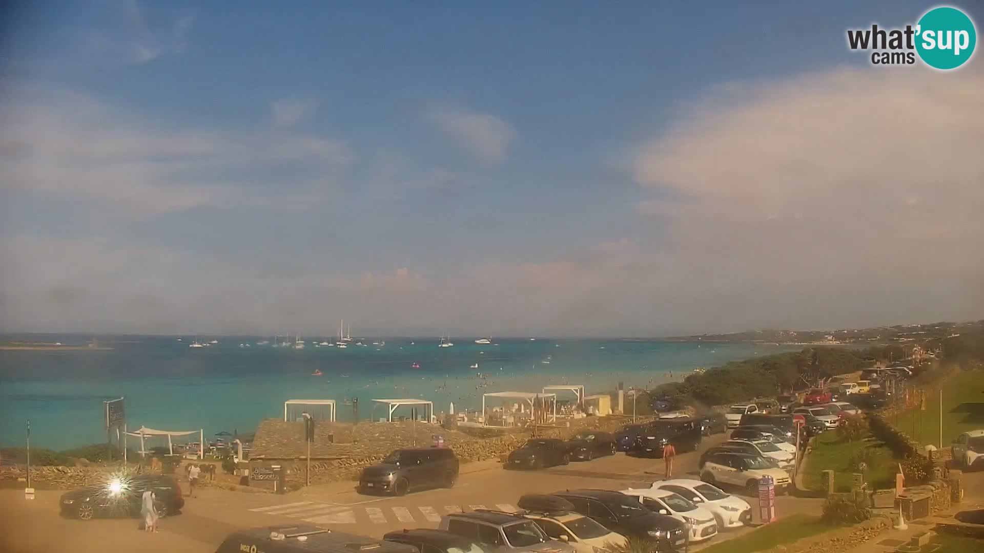 Stintino Webcam en direct Plage de La Pelosa – Sardaigne – Italie