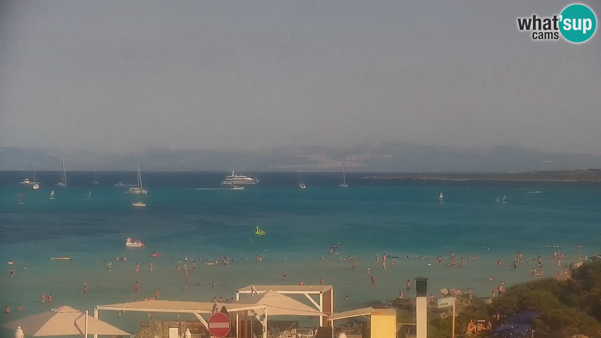 Stintino Live webcam La Pelosa beach – Sardinia – Italy