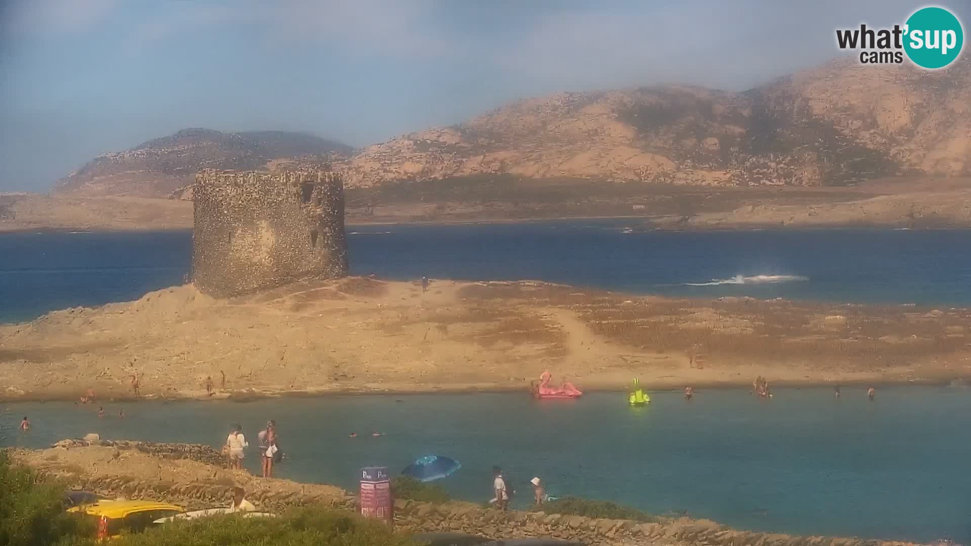 Stintino Live webcam La Pelosa beach – Sardinia – Italy