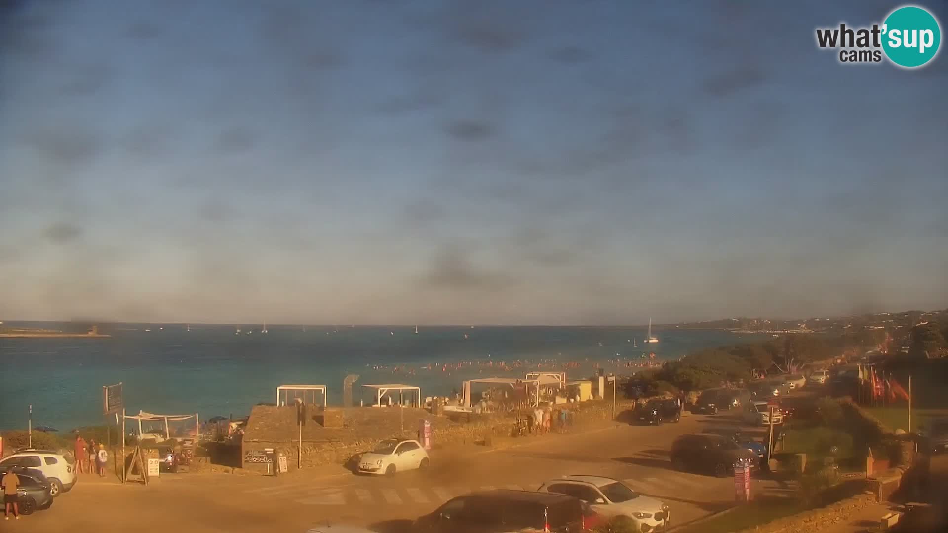 Stintino Cámara web en vivo Playa de La Pelosa – Cerdeña – Italia