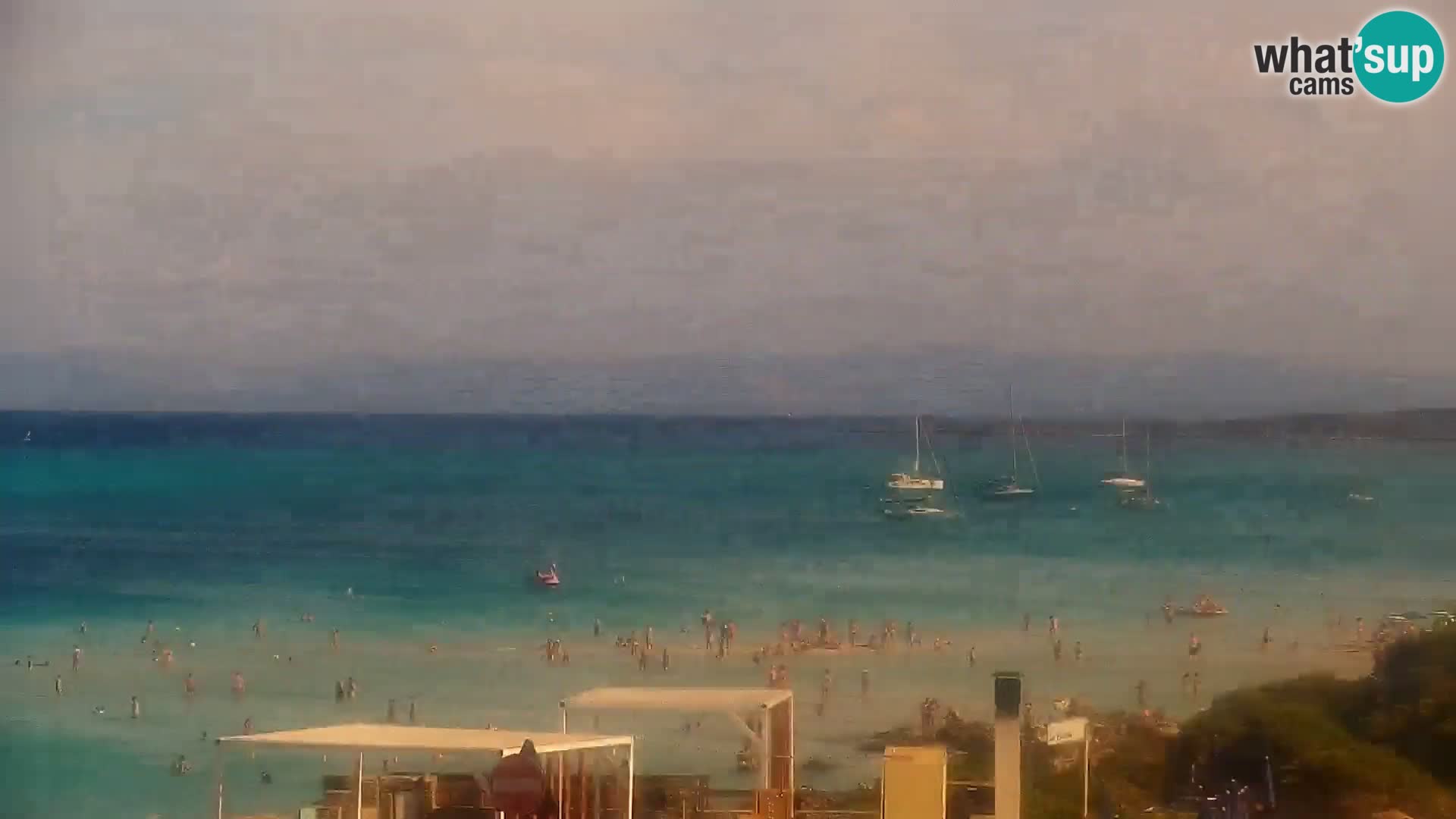 Stintino Live Webcam La Pelosa Strand – Sardinien – Italien