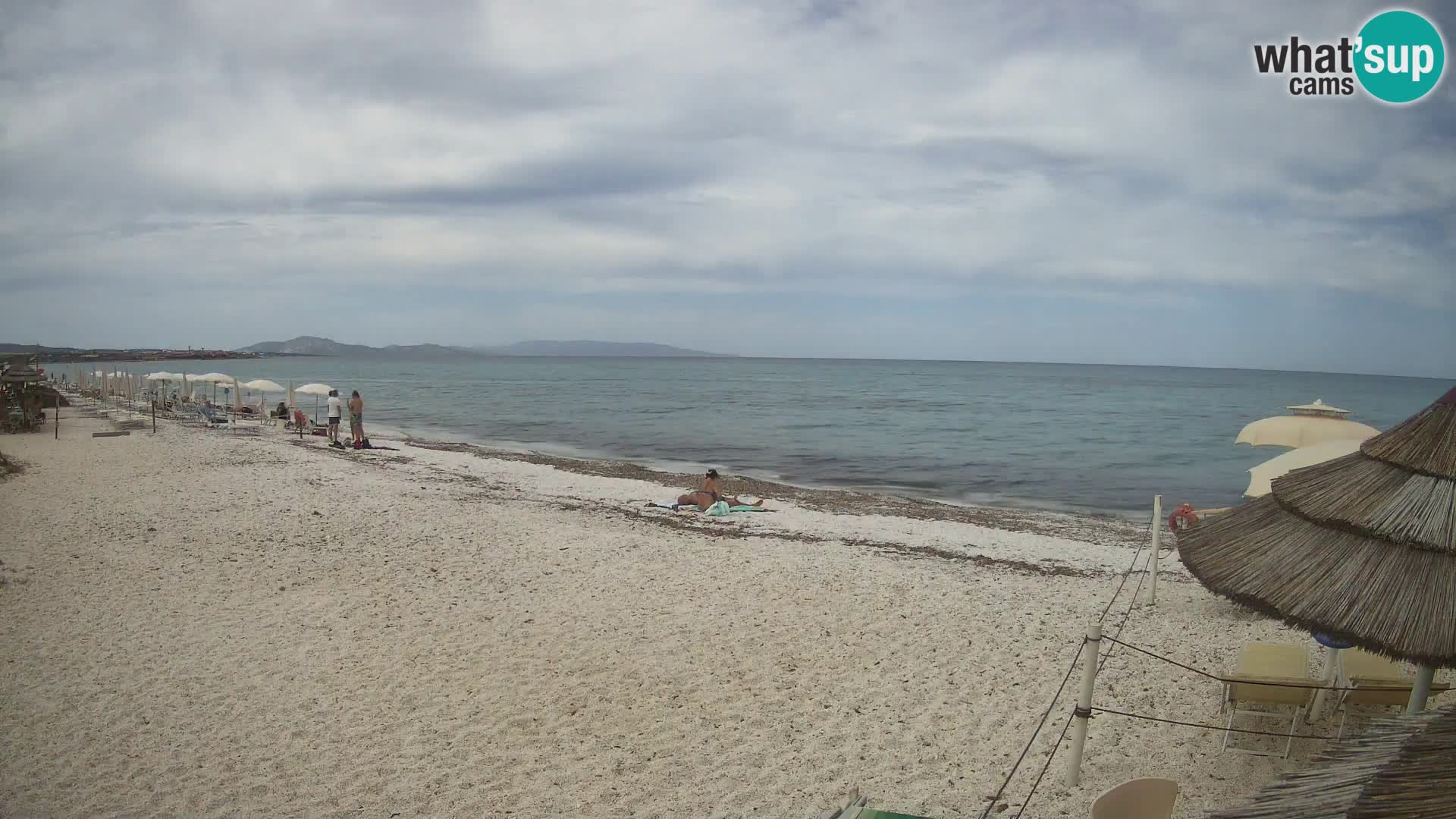 Spletna kamera plaža Le Saline Stintino | Sardinija