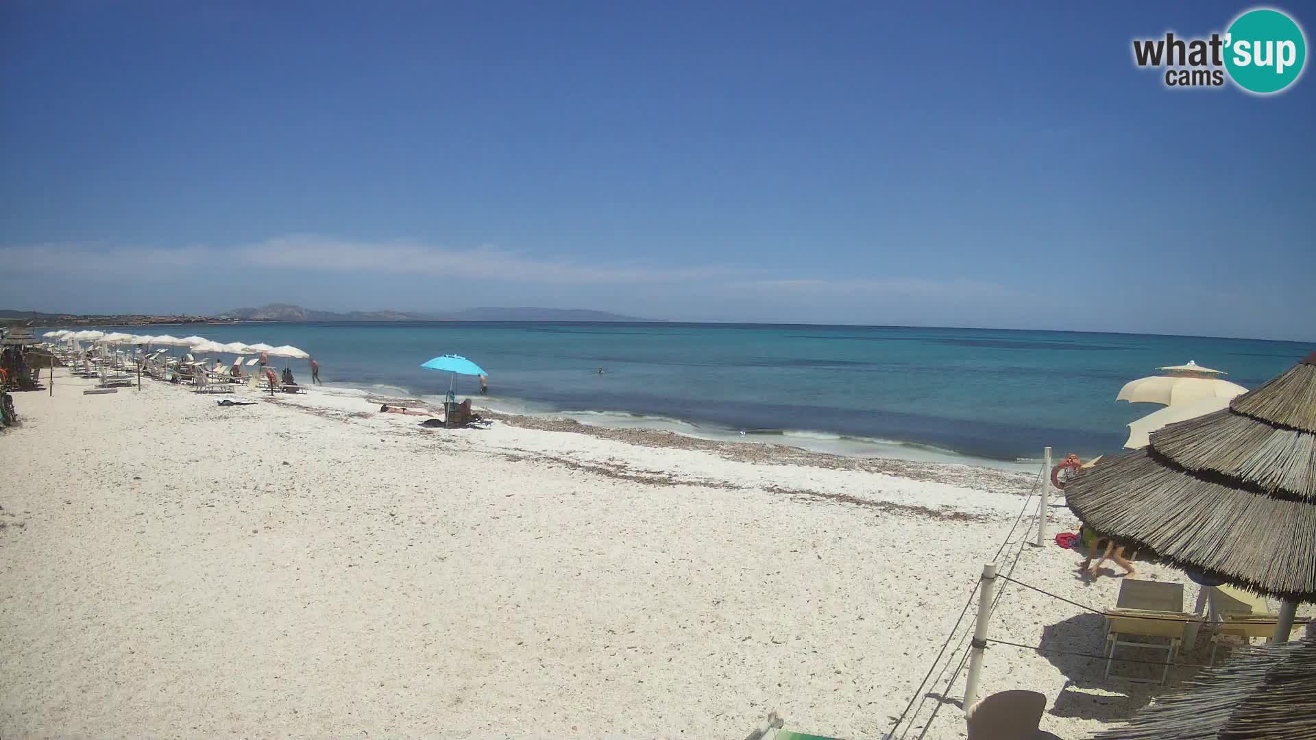 Web kamera plaža Le Saline Stintino | Sardinija