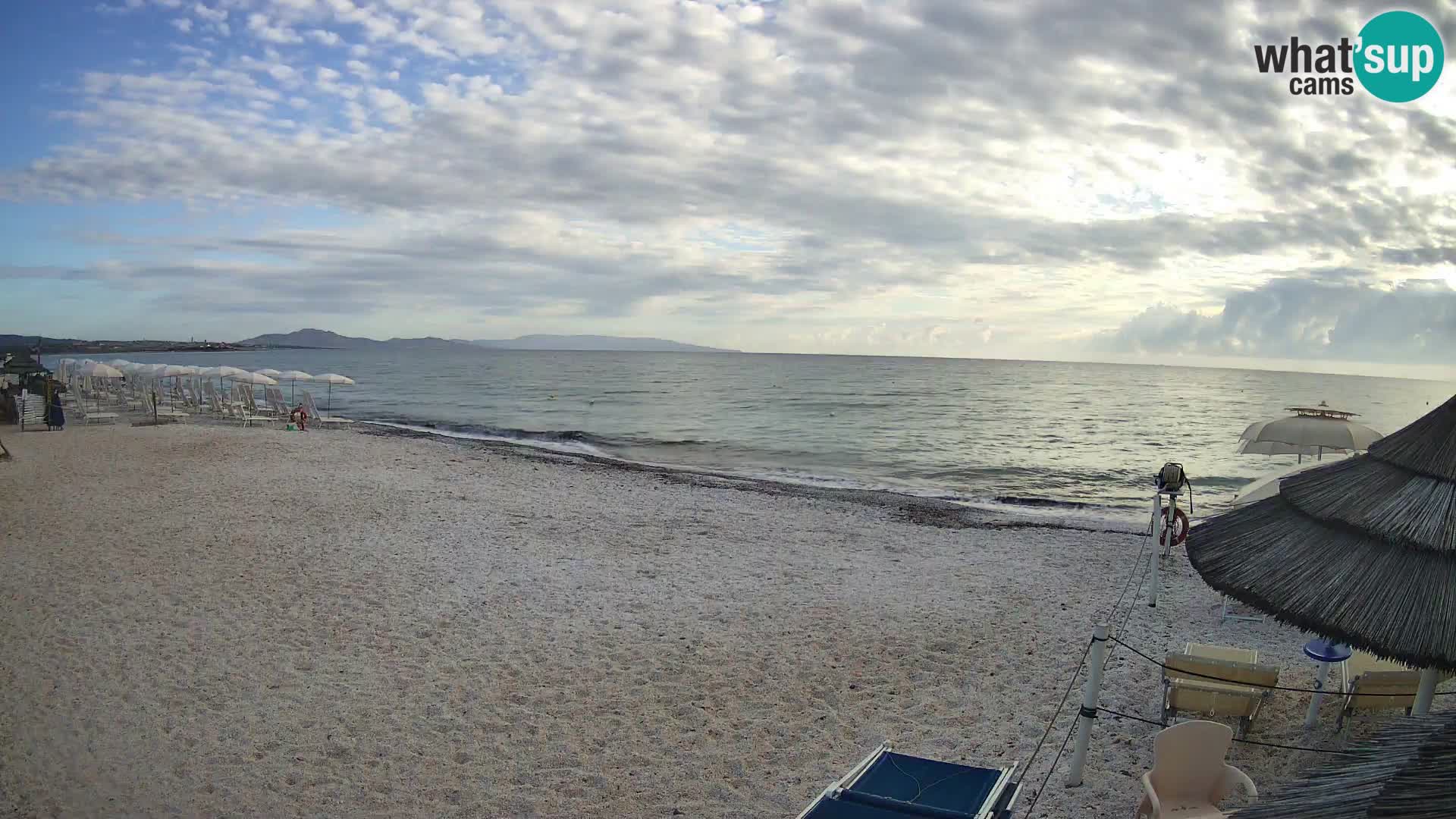 Spletna kamera plaža Le Saline Stintino | Sardinija