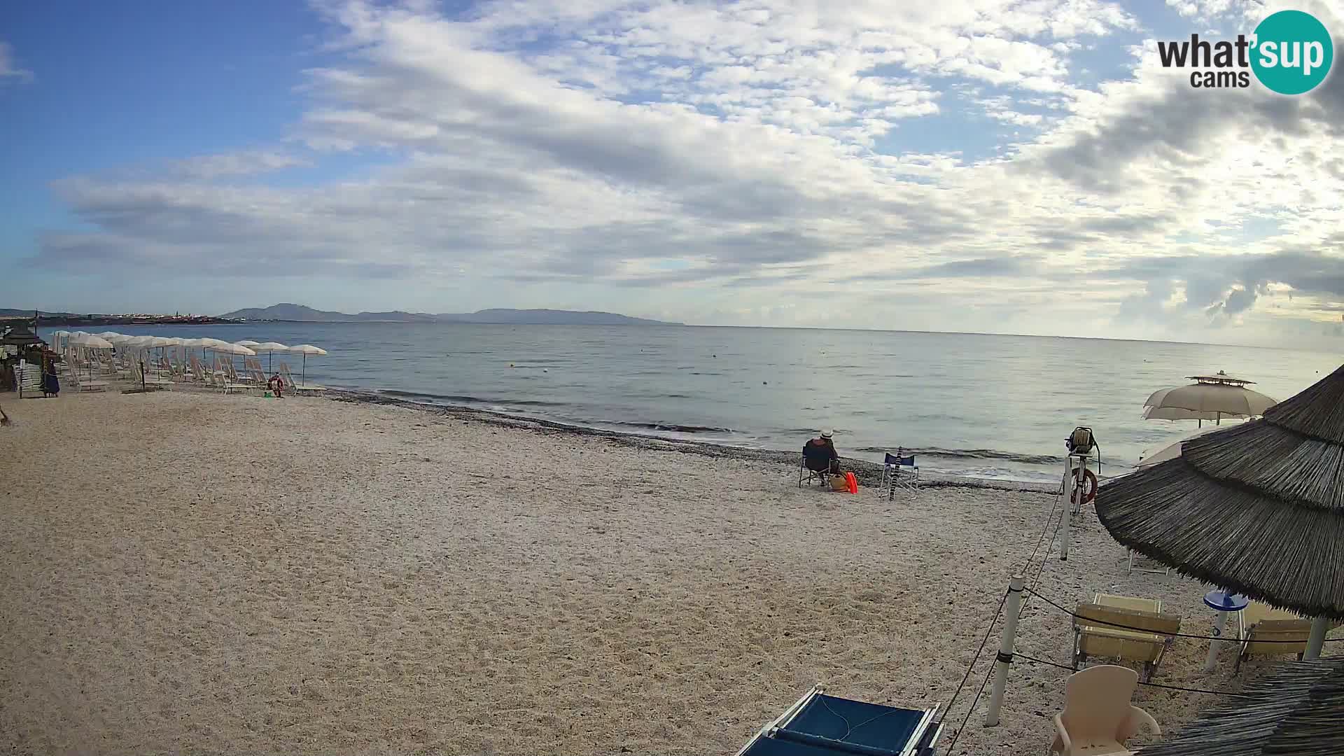 Spletna kamera plaža Le Saline Stintino | Sardinija