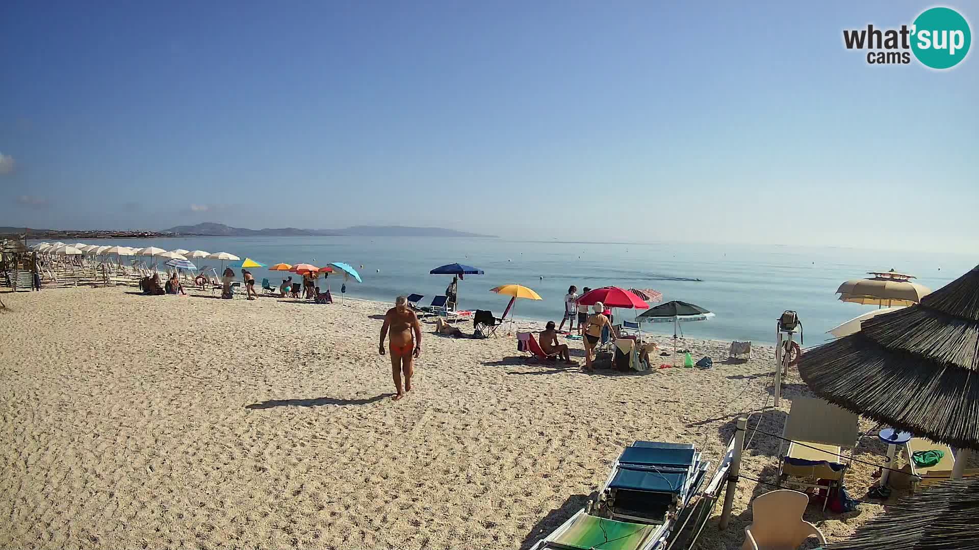 Strand Le Saline webcam Stintino | Sardinien