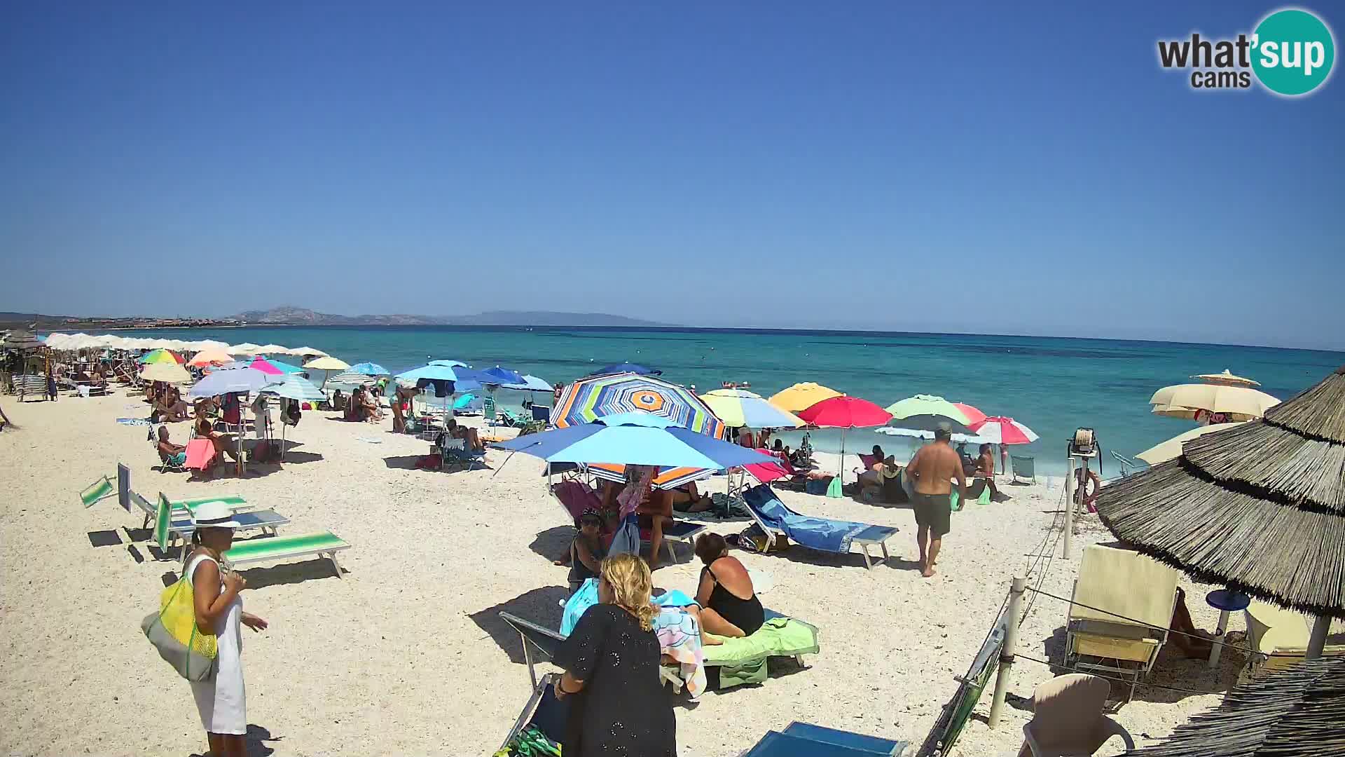 Camera en vivo Playa Le Saline Stintino | Cerdeña