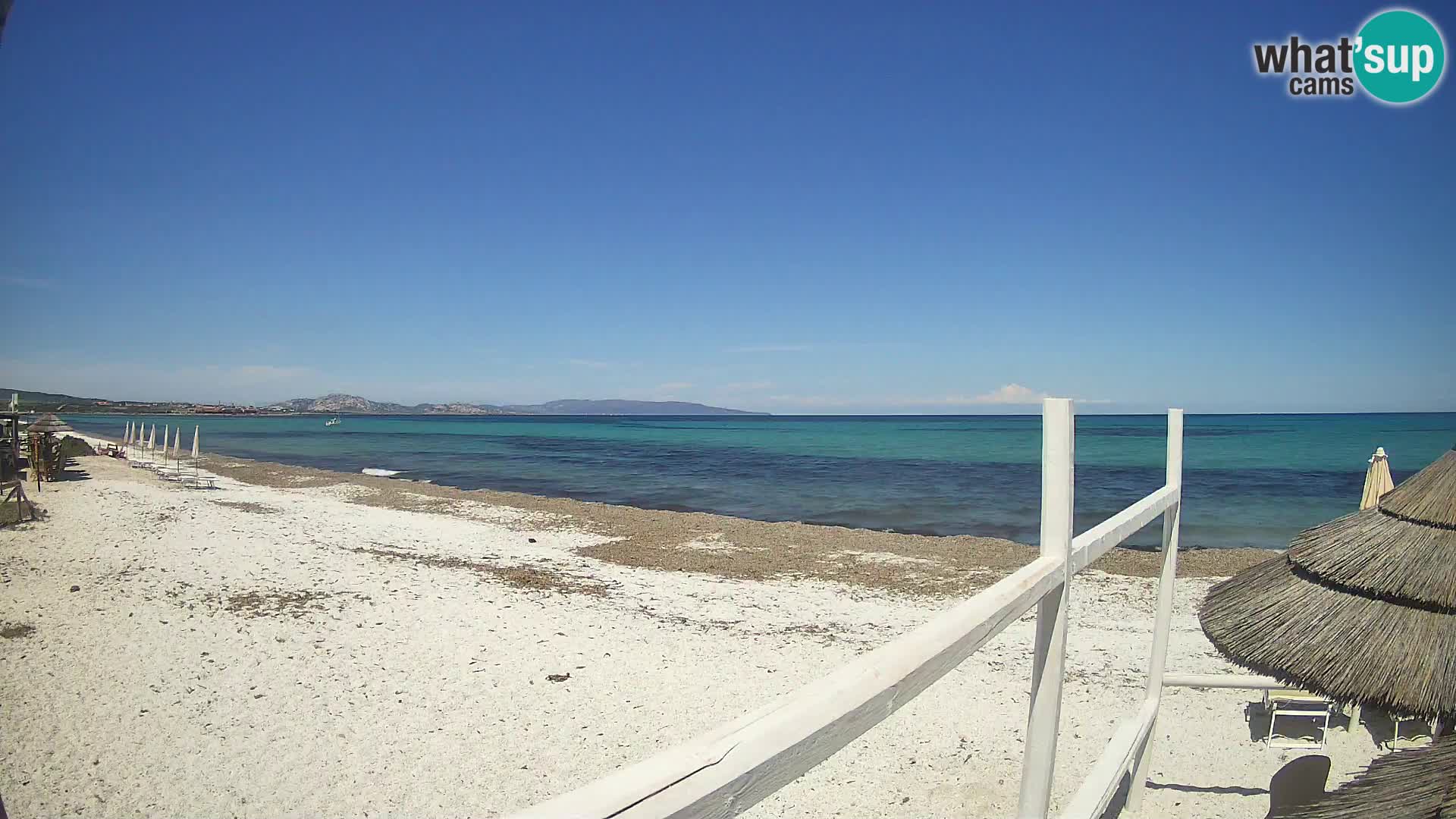 Camera en vivo Playa Le Saline Stintino | Cerdeña