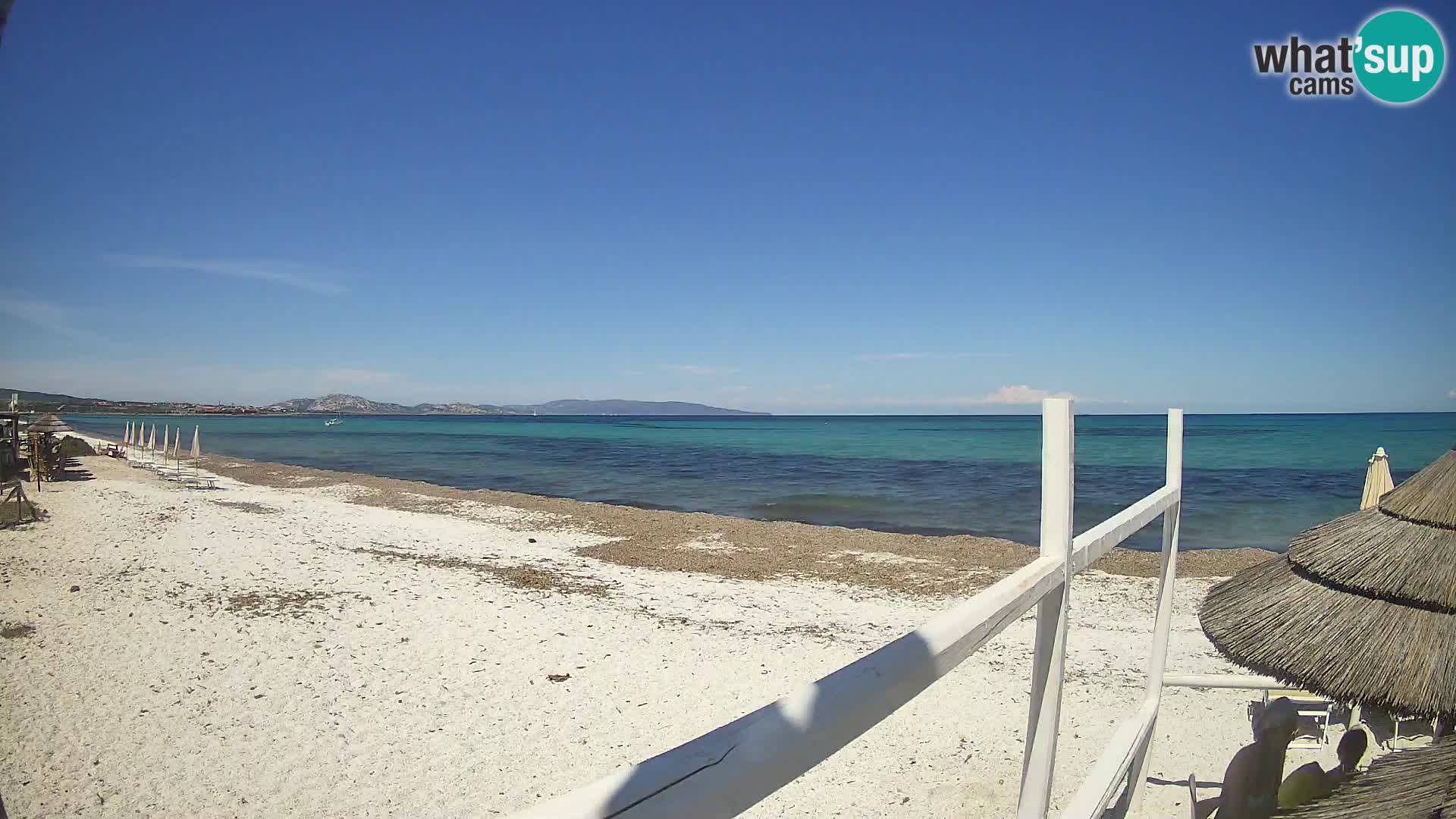Livecam plage Le Saline Stintino | Sardaigne