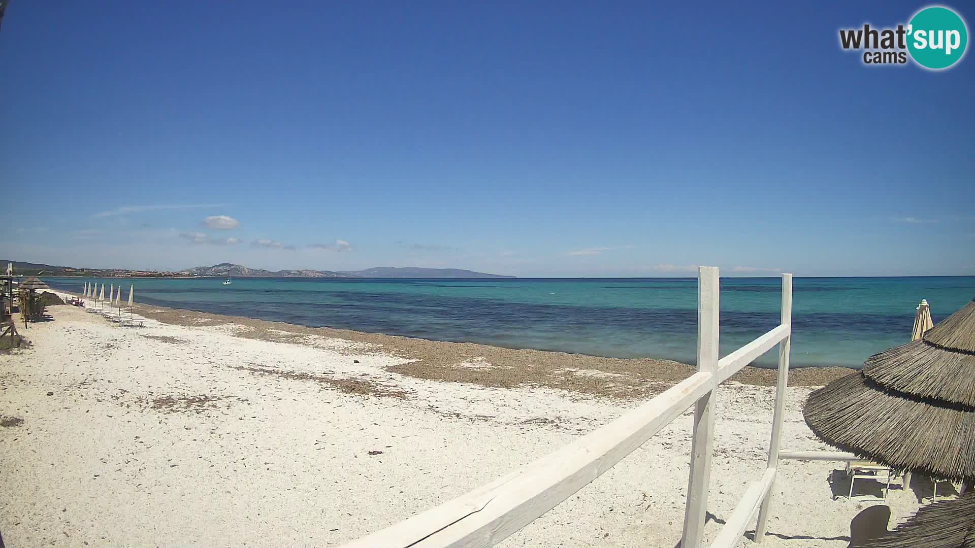 Web kamera plaža Le Saline Stintino | Sardinija