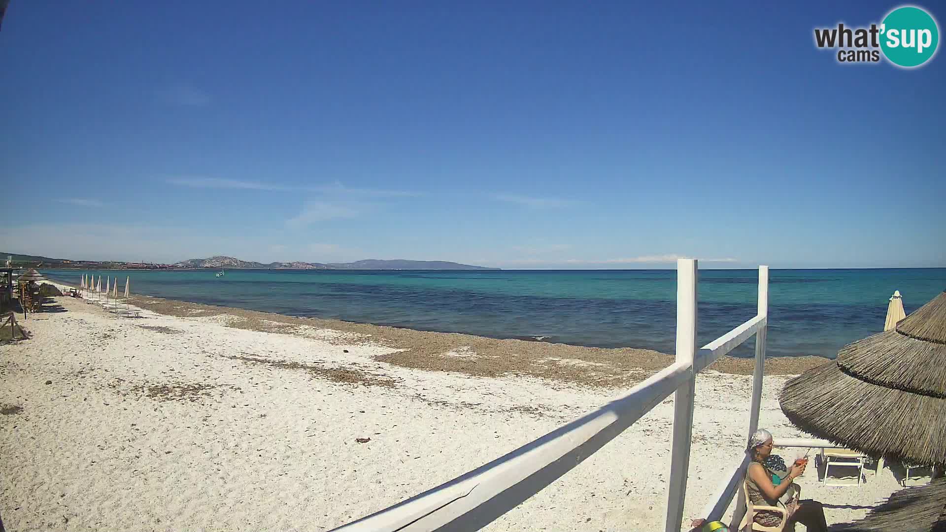 Web kamera plaža Le Saline Stintino | Sardinija