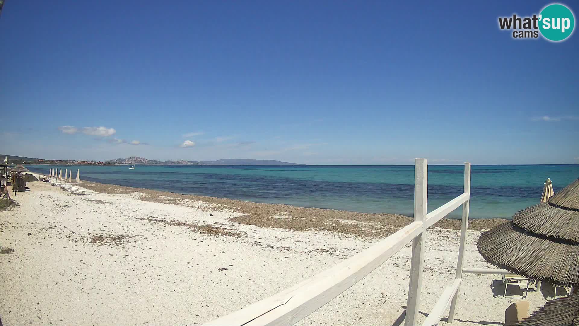 Livecam plage Le Saline Stintino | Sardaigne