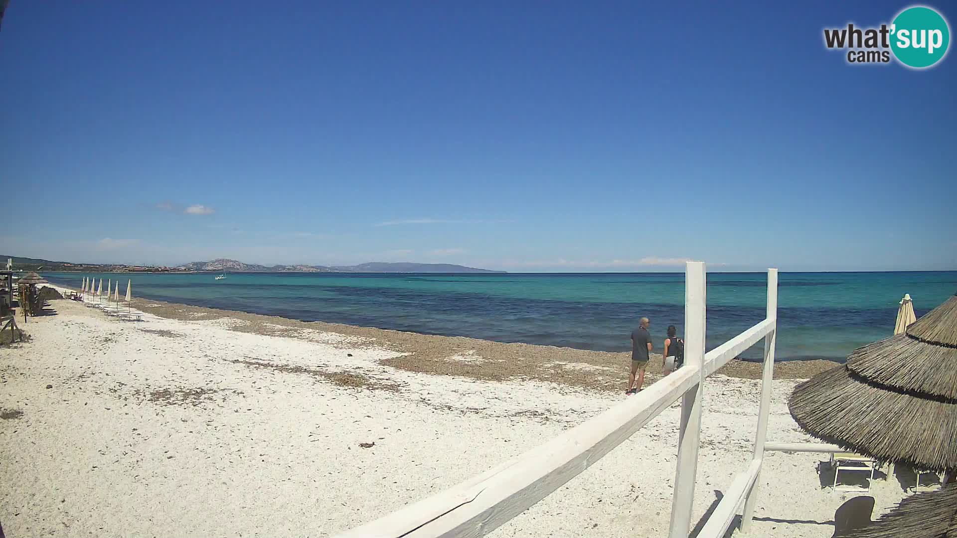 Camera en vivo Playa Le Saline Stintino | Cerdeña