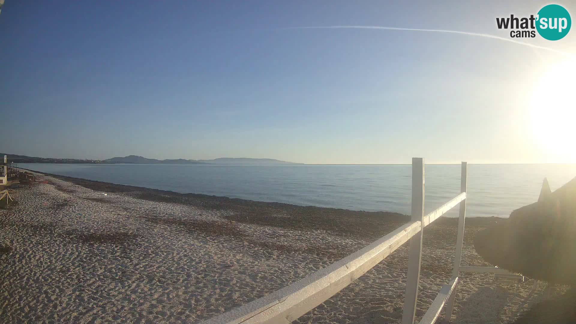 Strand Le Saline webcam Stintino | Sardinien