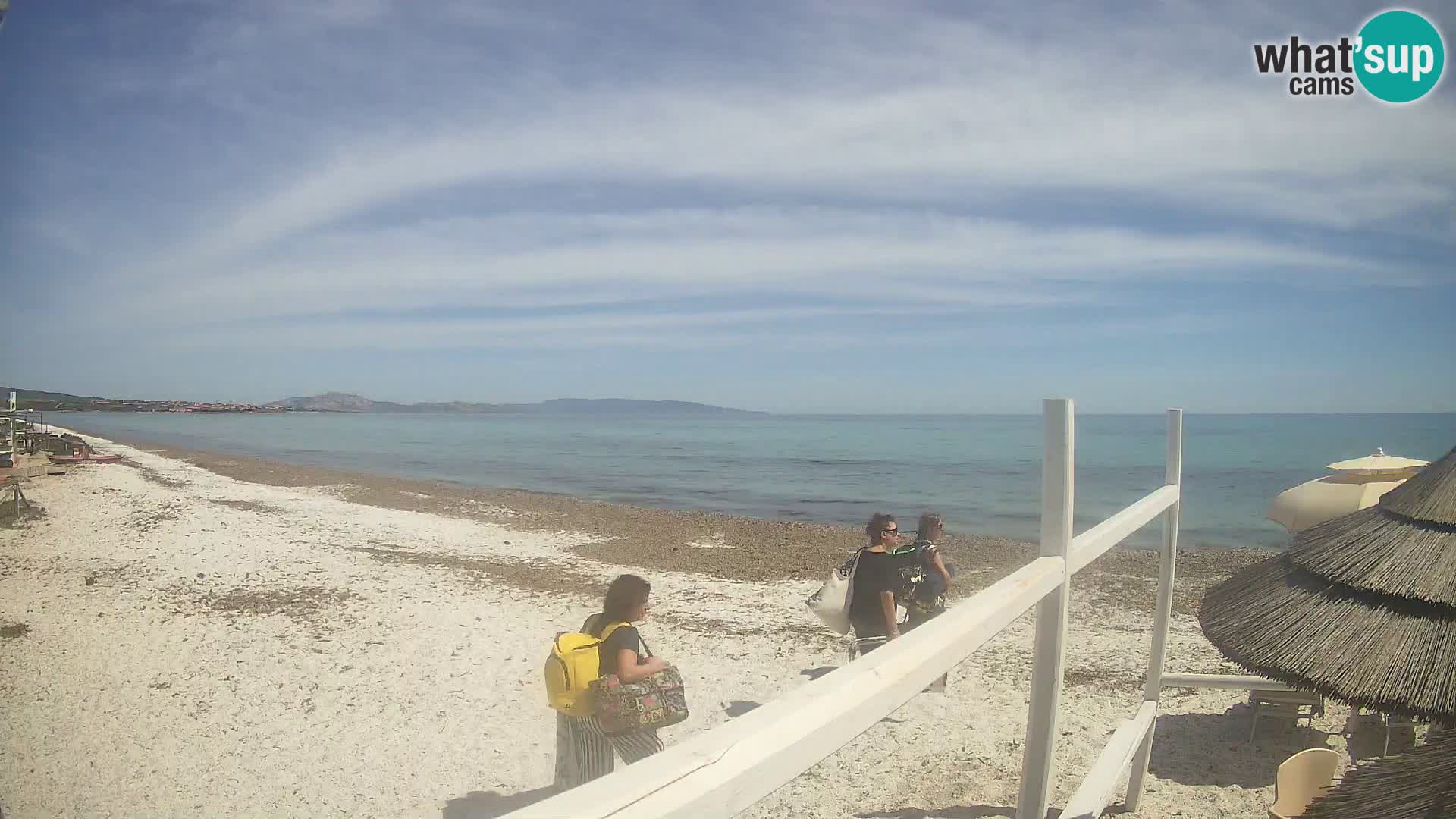 Web kamera plaža Le Saline Stintino | Sardinija