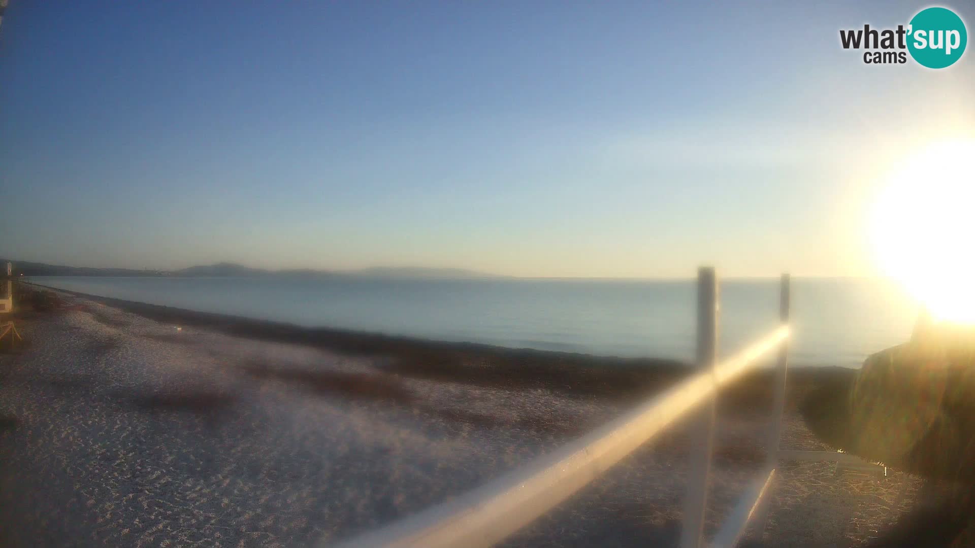 Spletna kamera plaža Le Saline Stintino | Sardinija