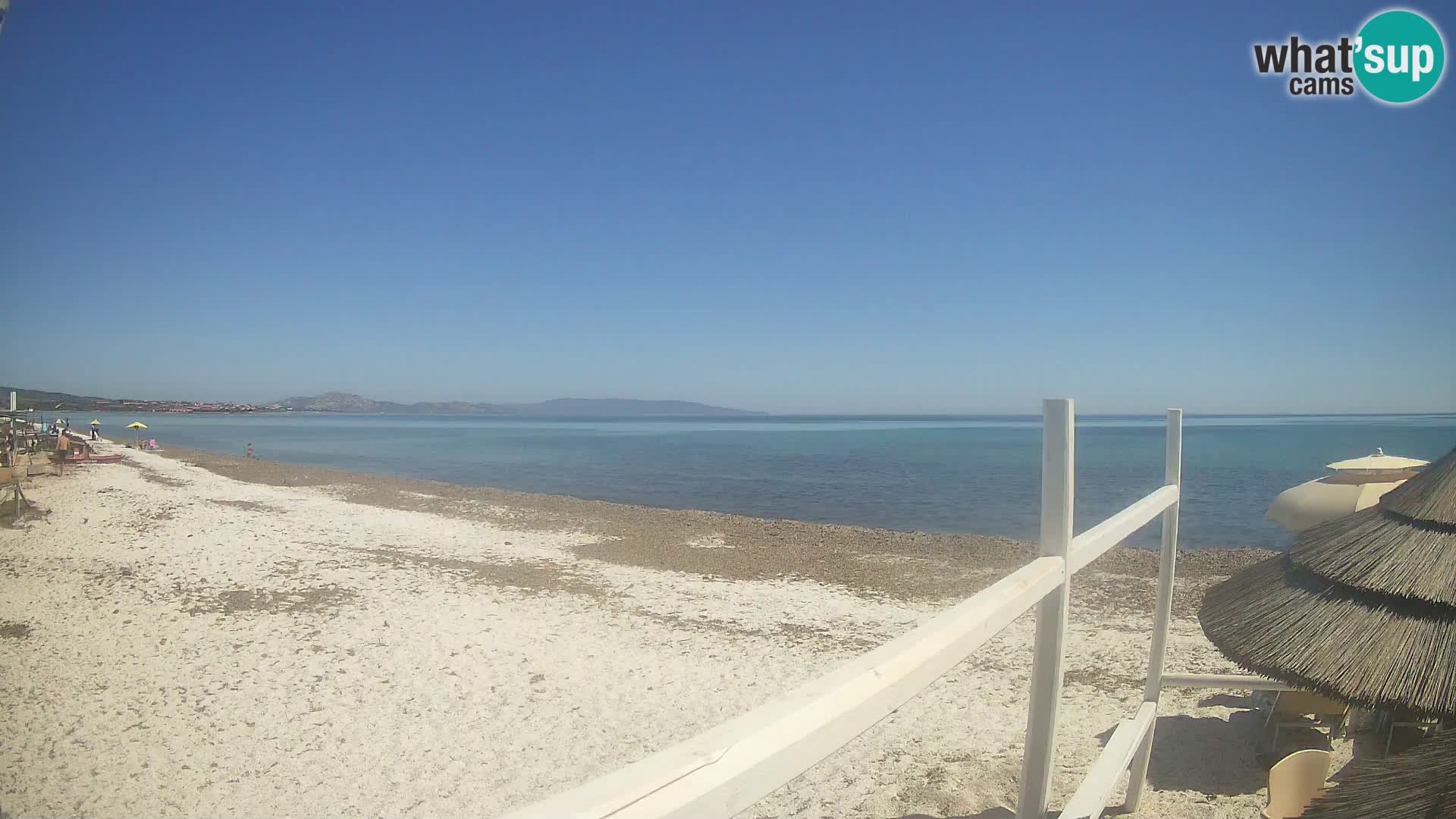 Strand Le Saline webcam Stintino | Sardinien