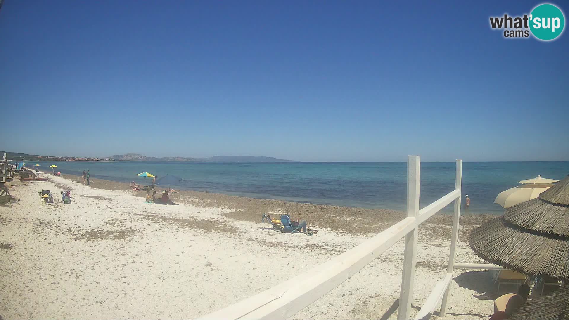 Web kamera plaža Le Saline Stintino | Sardinija