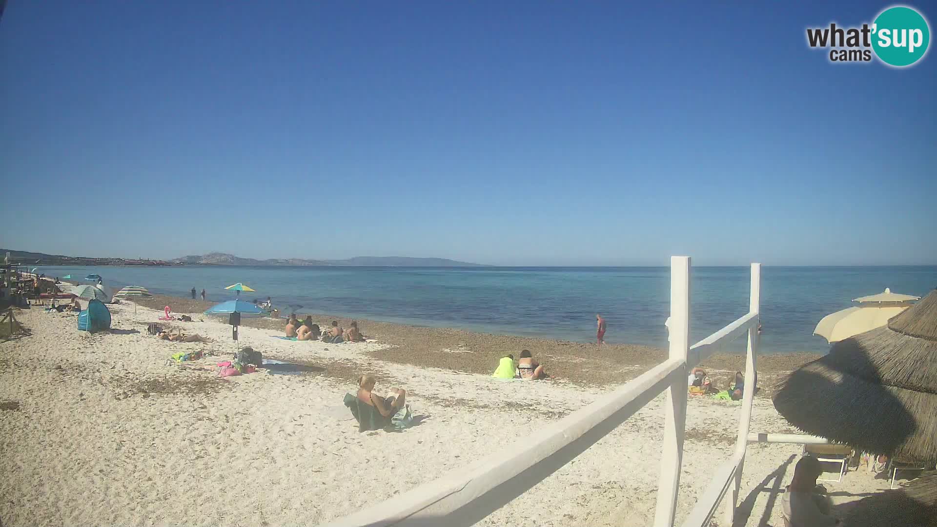 Strand Le Saline webcam Stintino | Sardinien