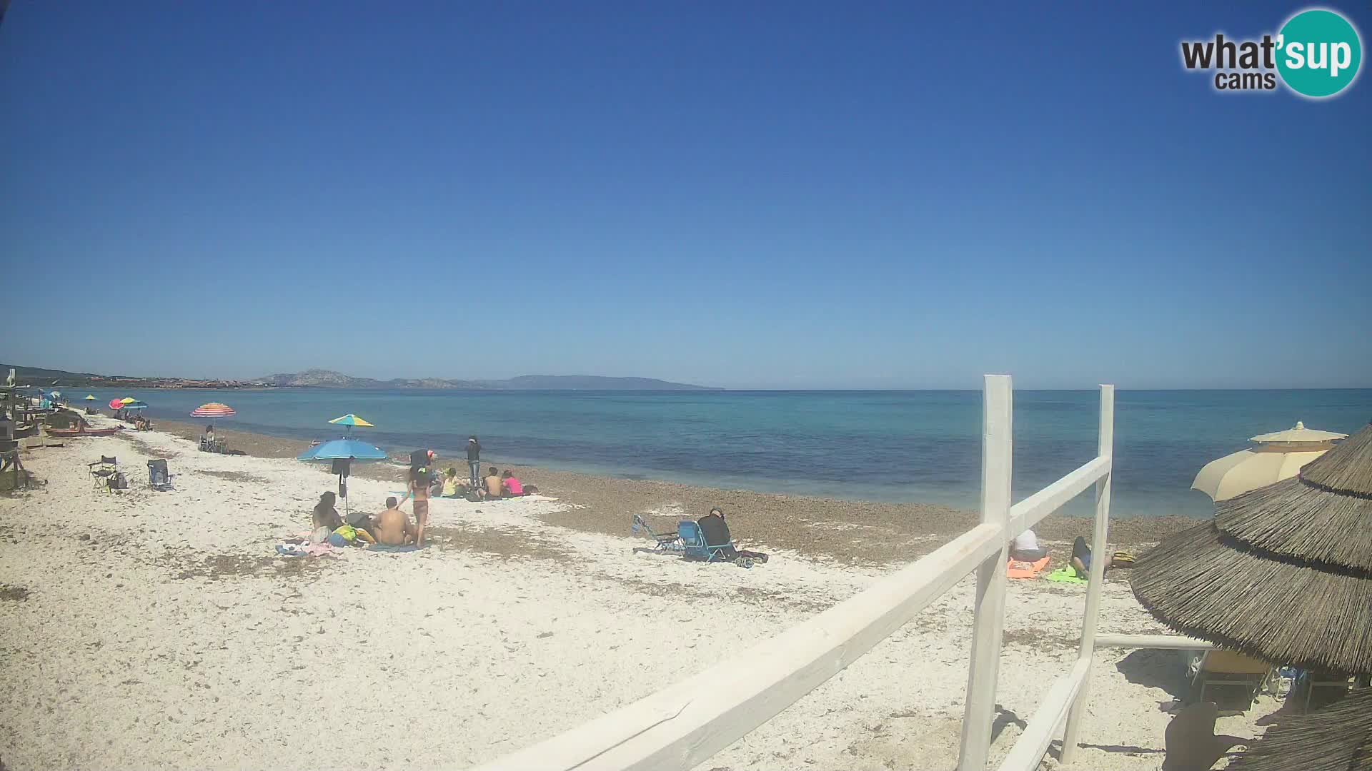 Strand Le Saline webcam Stintino | Sardinien