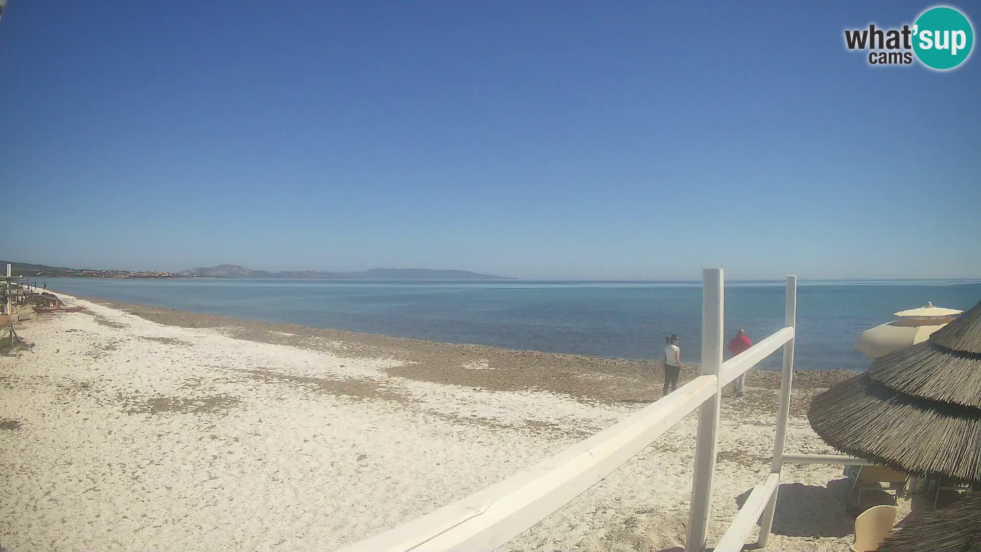 Web kamera plaža Le Saline Stintino | Sardinija
