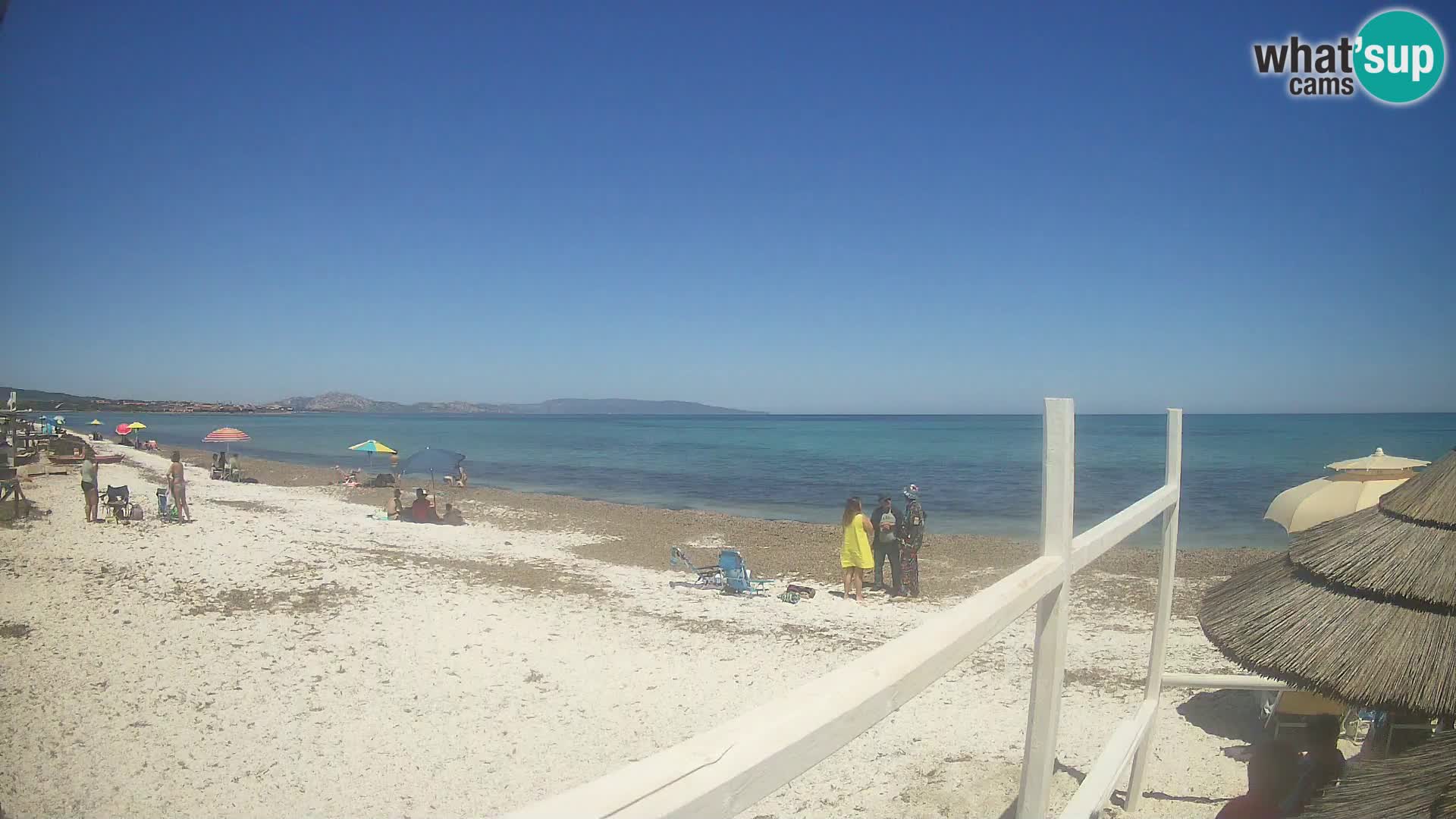 Strand Le Saline webcam Stintino | Sardinien