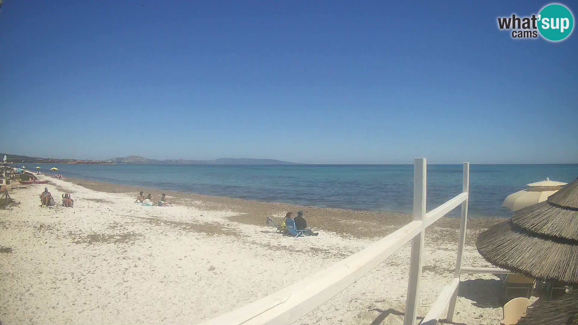 Camera en vivo Playa Le Saline Stintino | Cerdeña