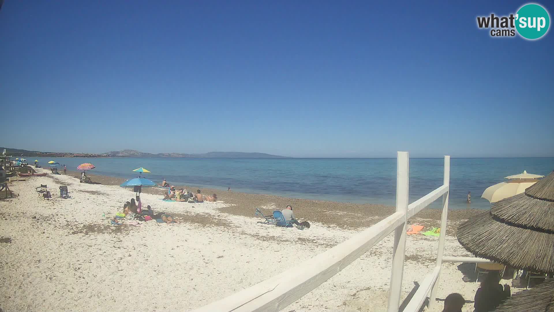 Livecam plage Le Saline Stintino | Sardaigne