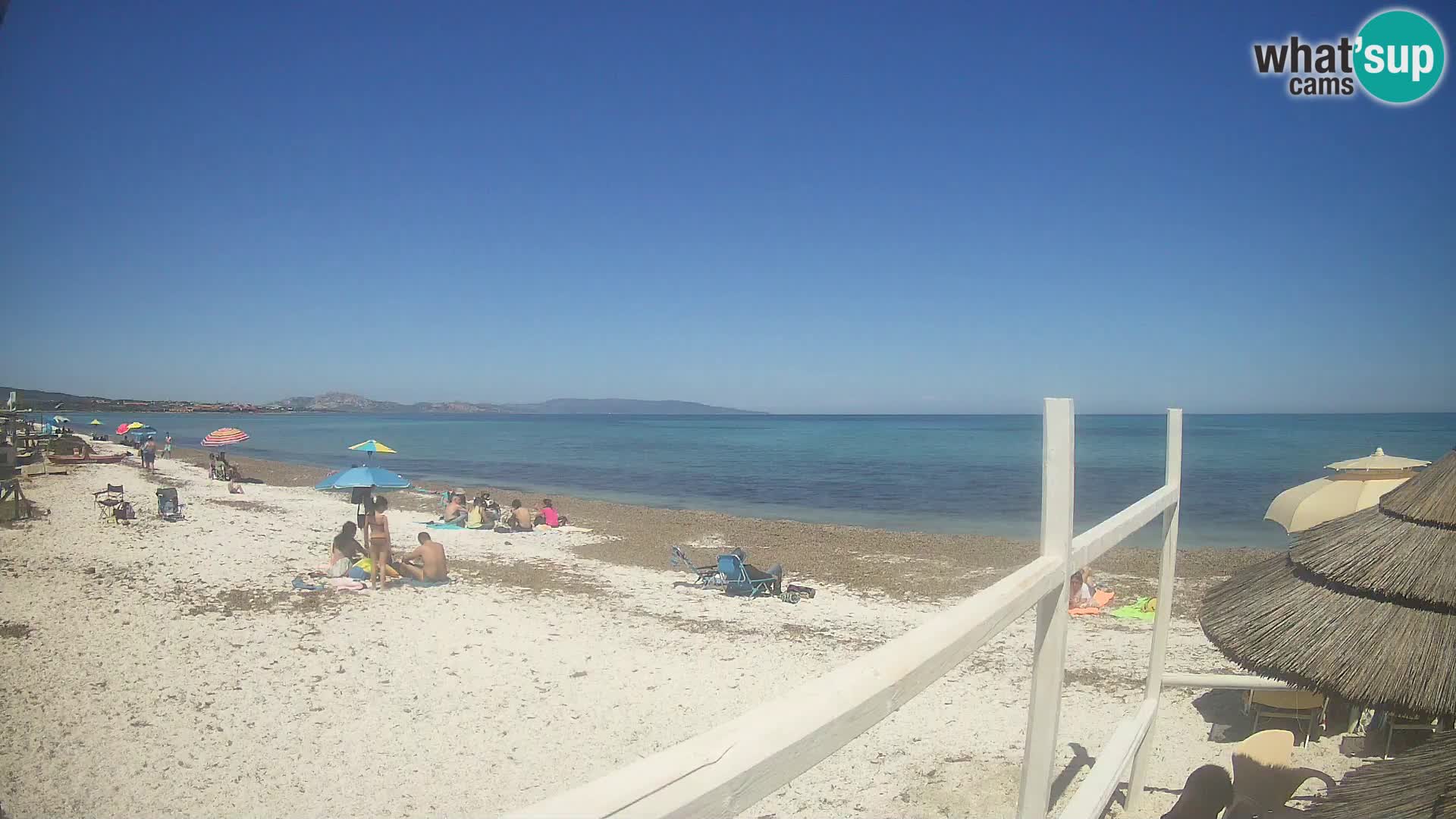 Camera en vivo Playa Le Saline Stintino | Cerdeña