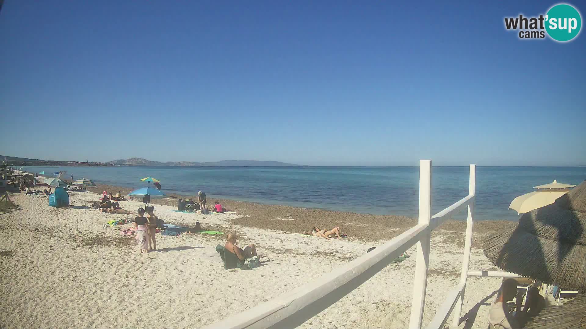 Strand Le Saline webcam Stintino | Sardinien