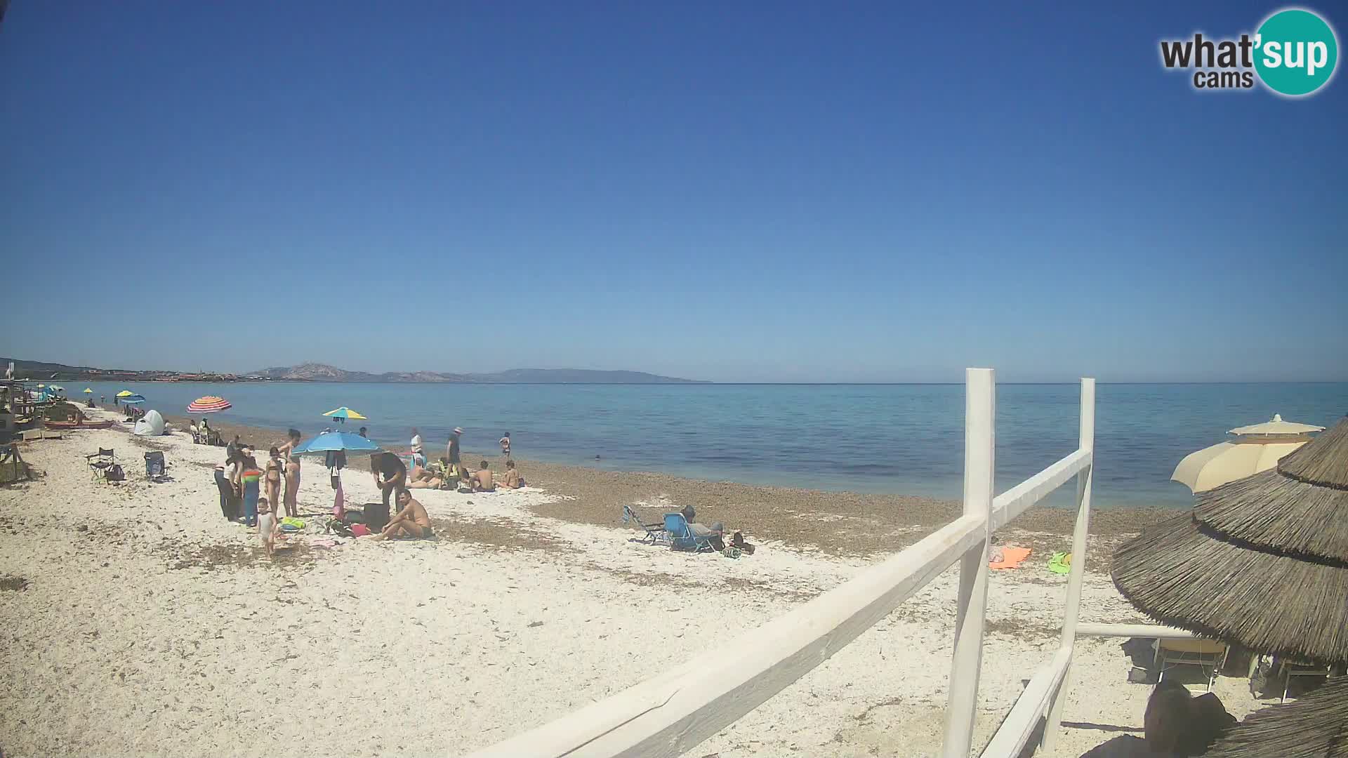 Web kamera plaža Le Saline Stintino | Sardinija