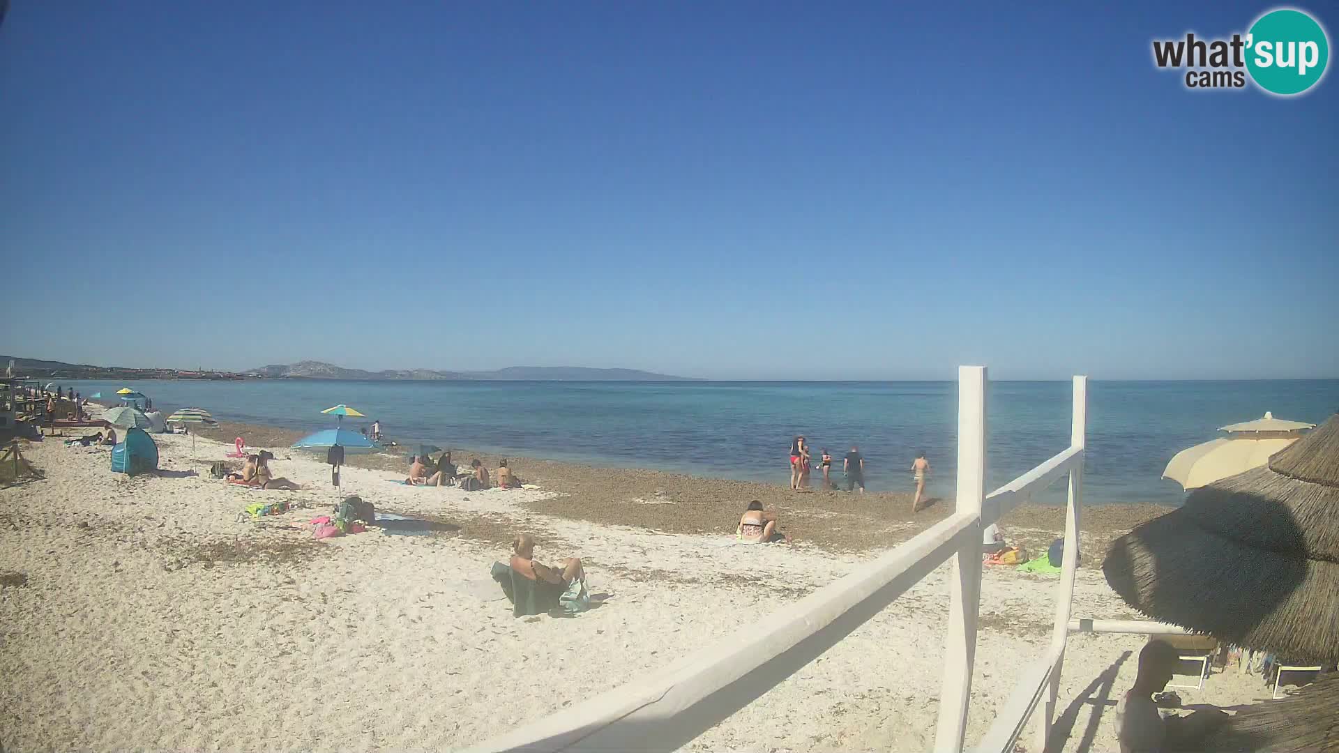 Camera en vivo Playa Le Saline Stintino | Cerdeña